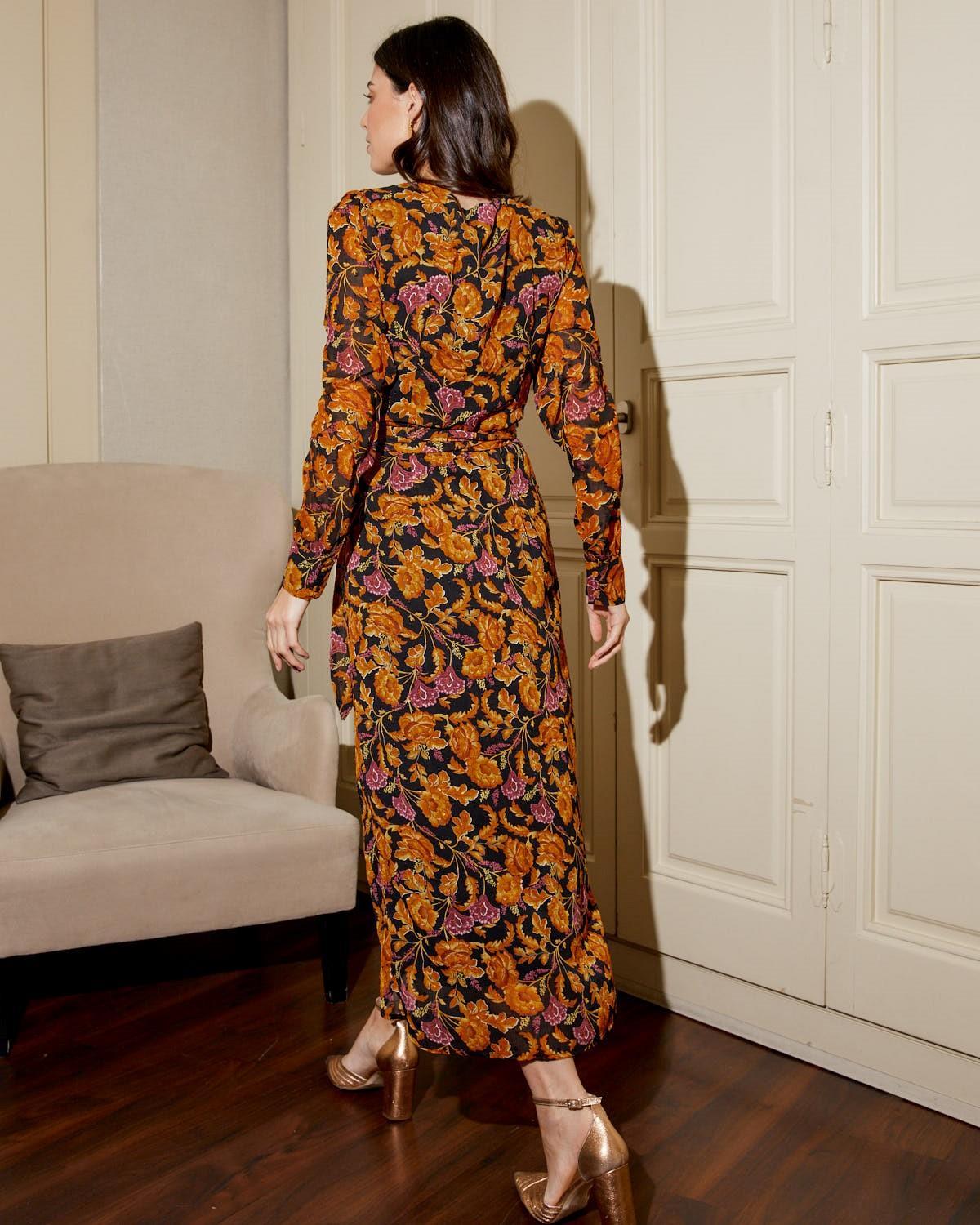 Florina Print Dress