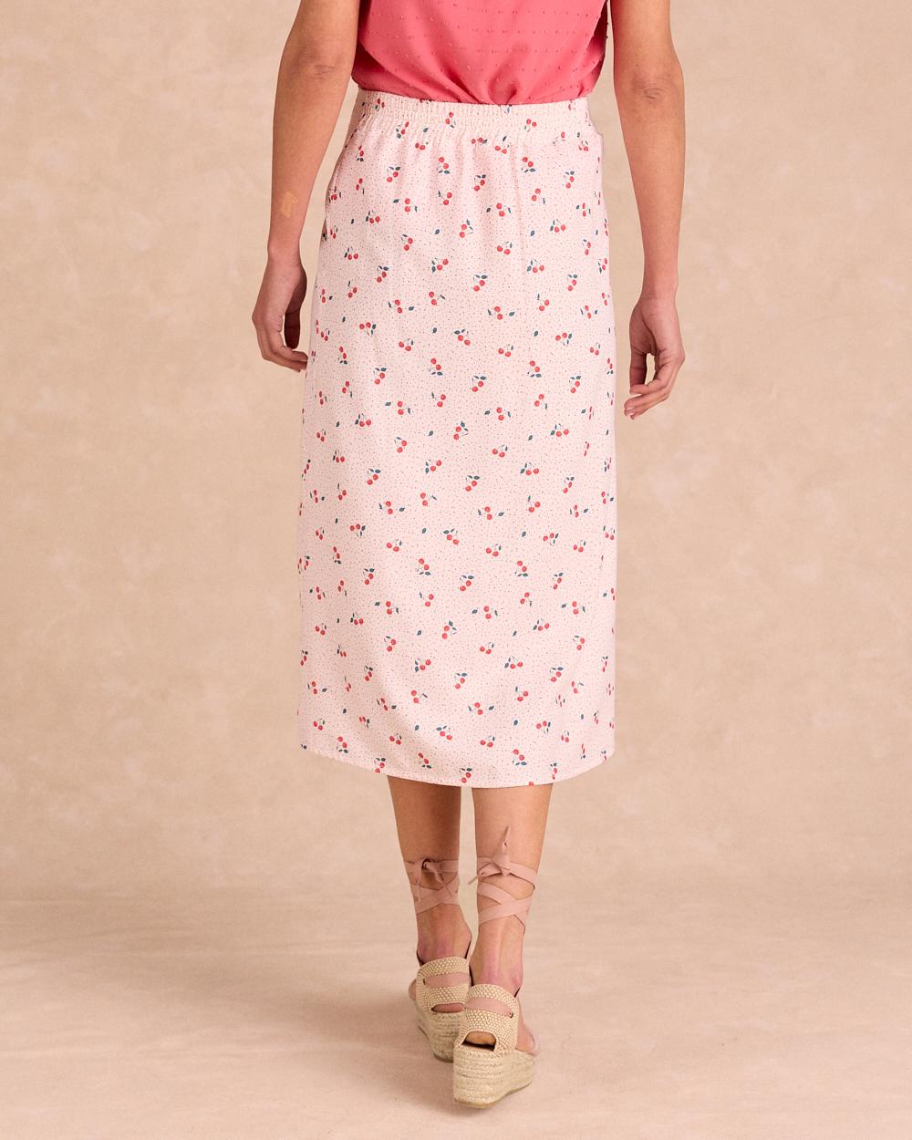 Cornelia Cherry Skirt