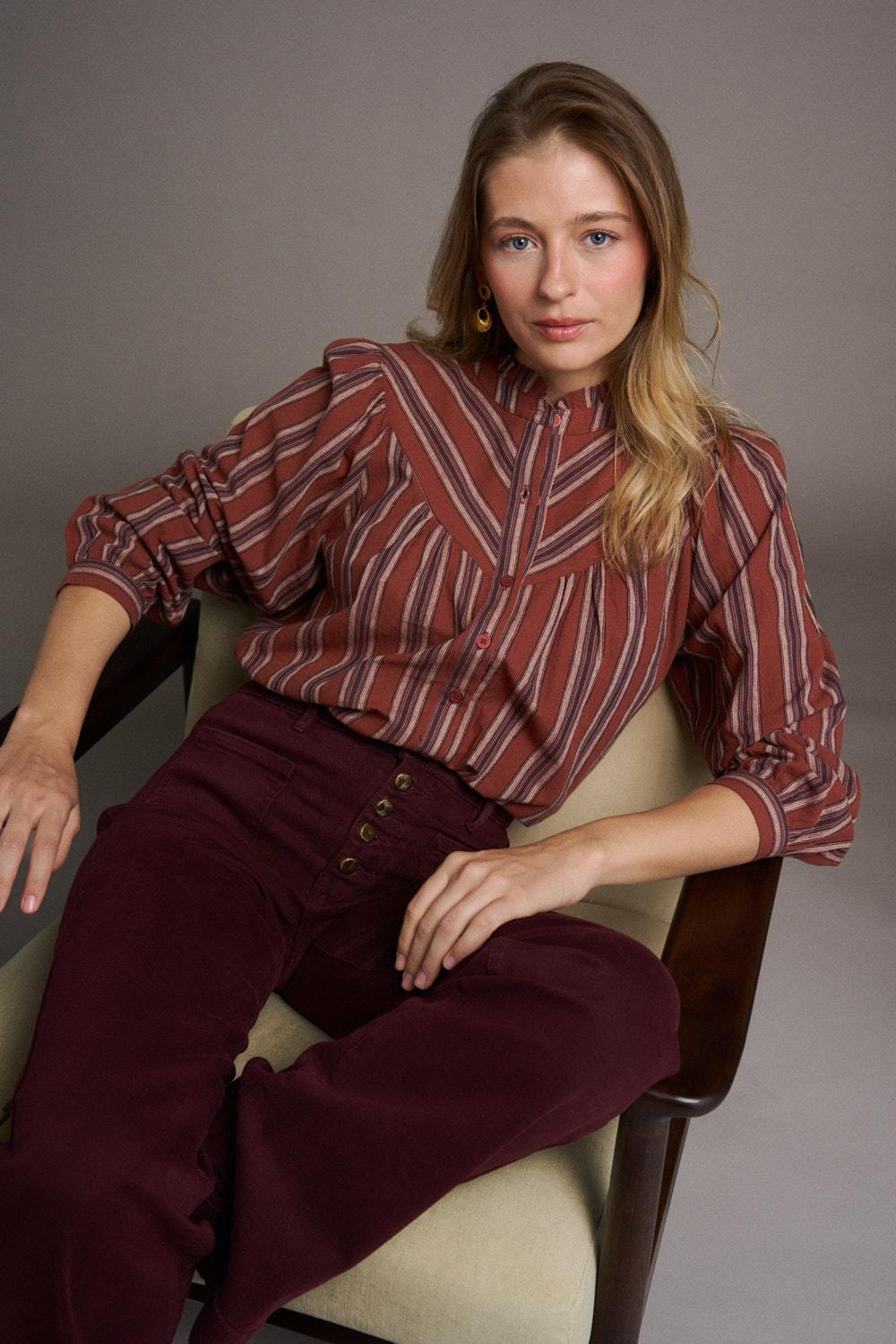 Juliette Striped Shirt