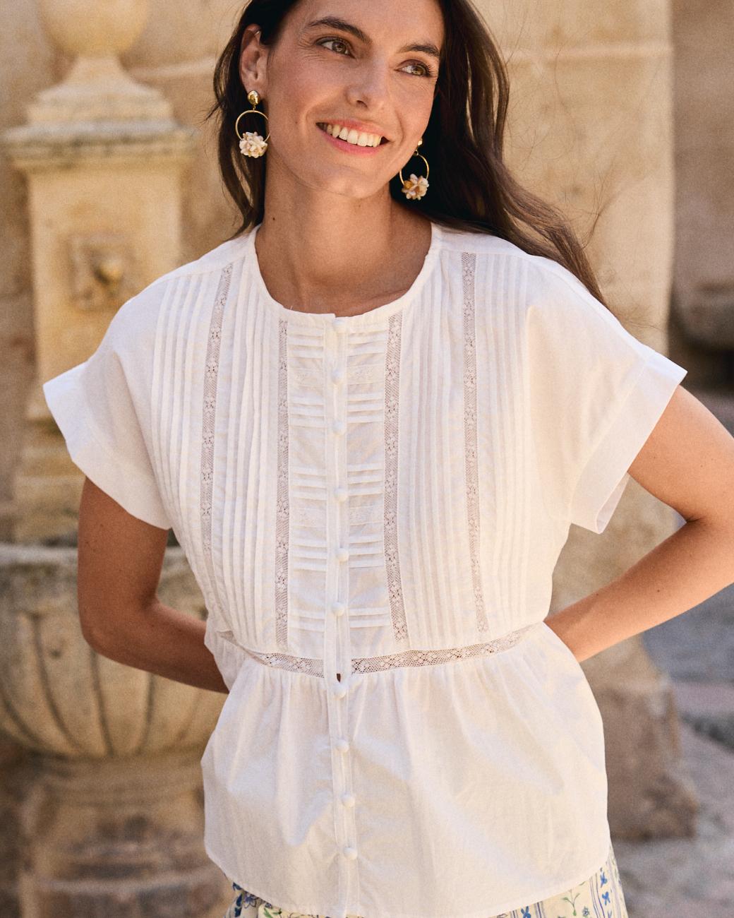 Maite White Shirt