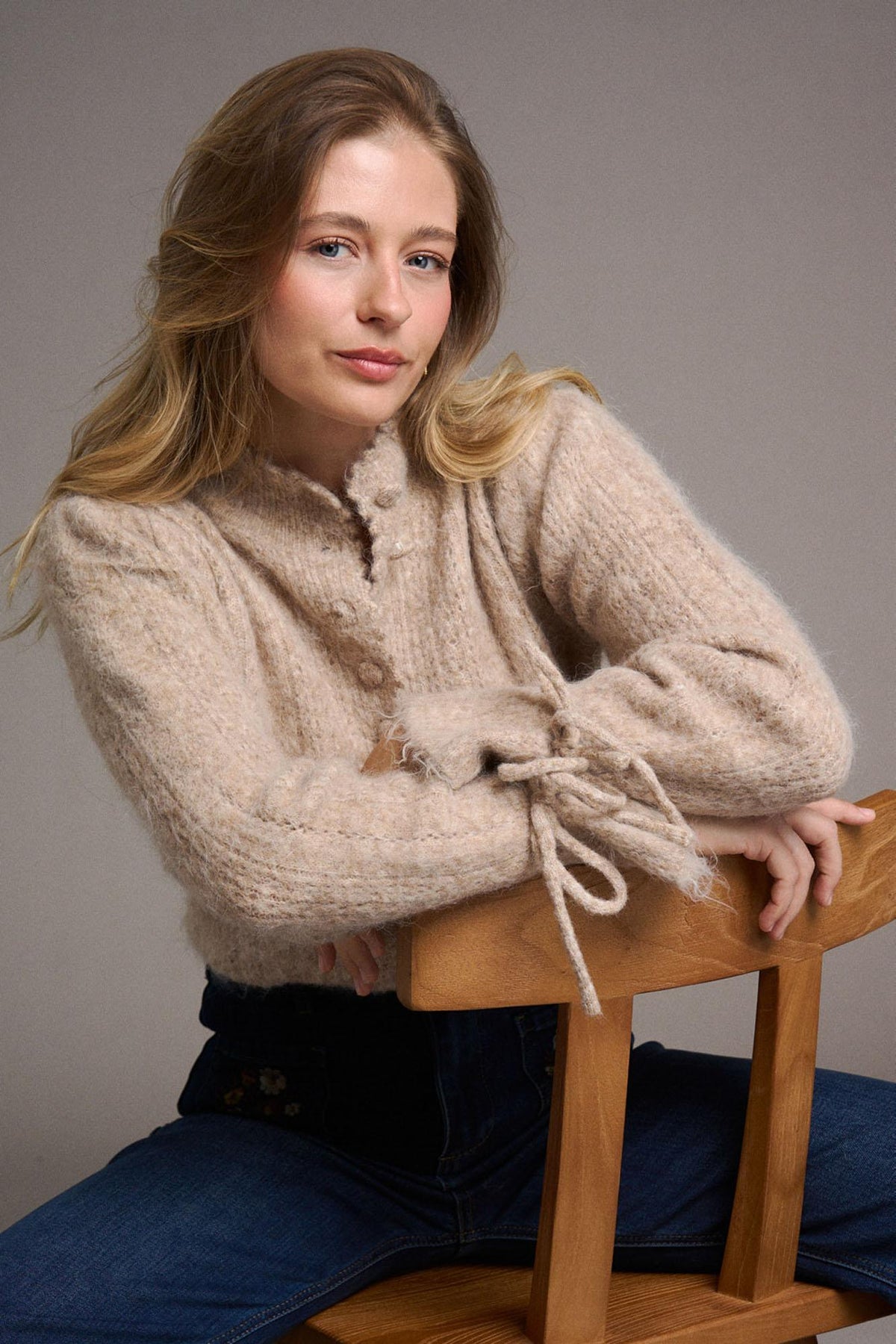 Laura Knot cardigan