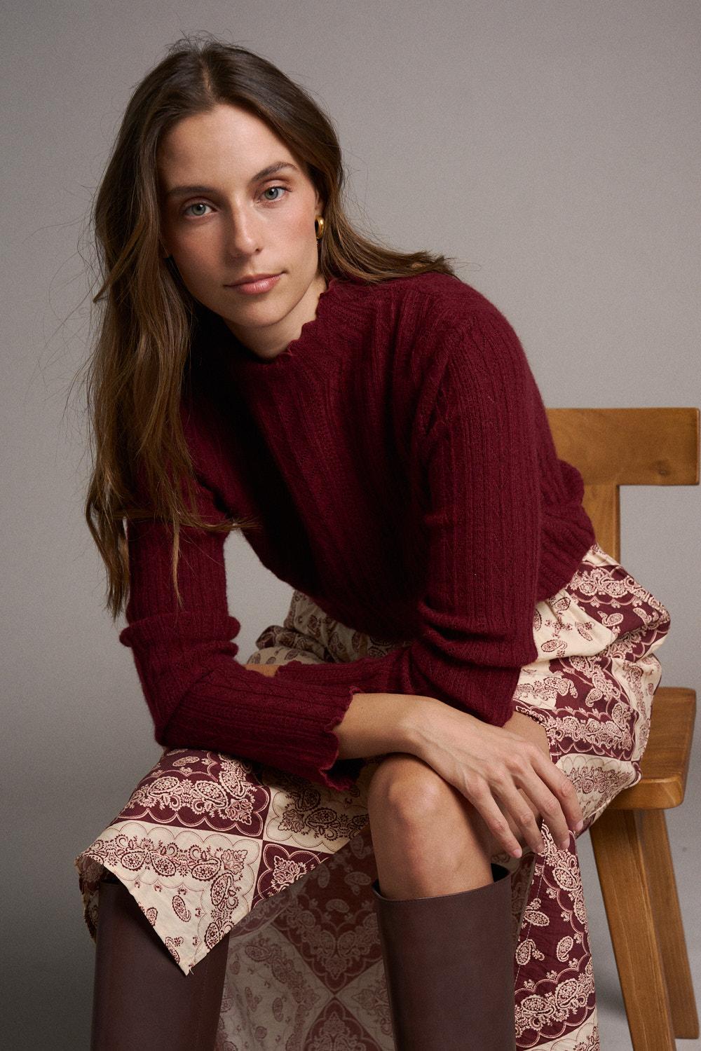 Petra Round-Neck Sweater