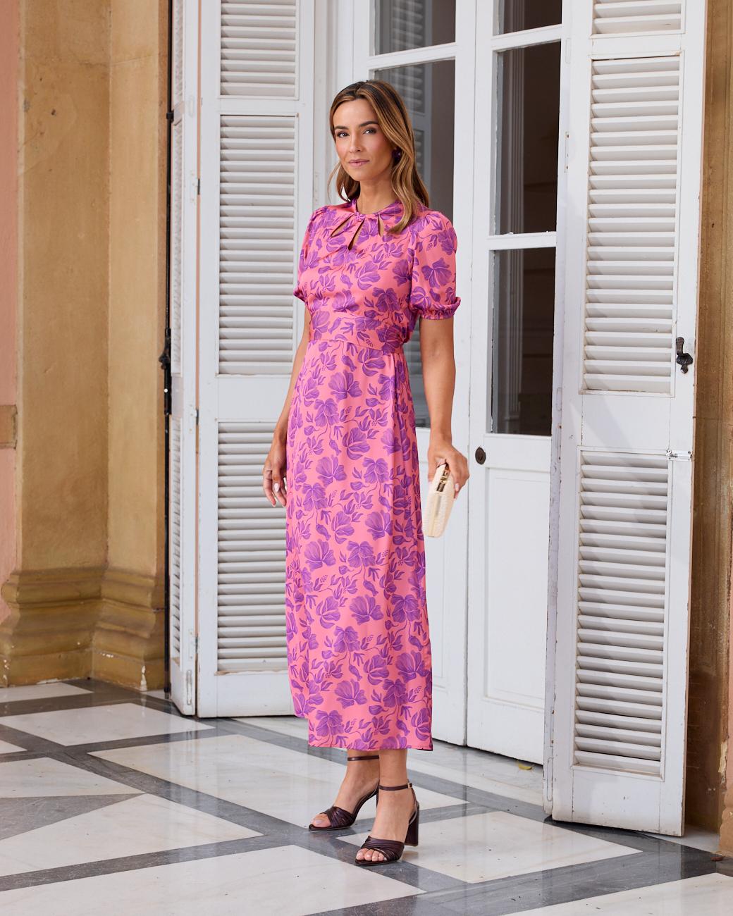 Guada Print Dress