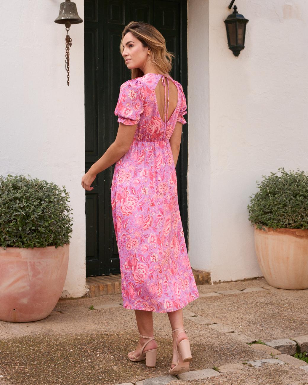 Fez Sleeve Dress