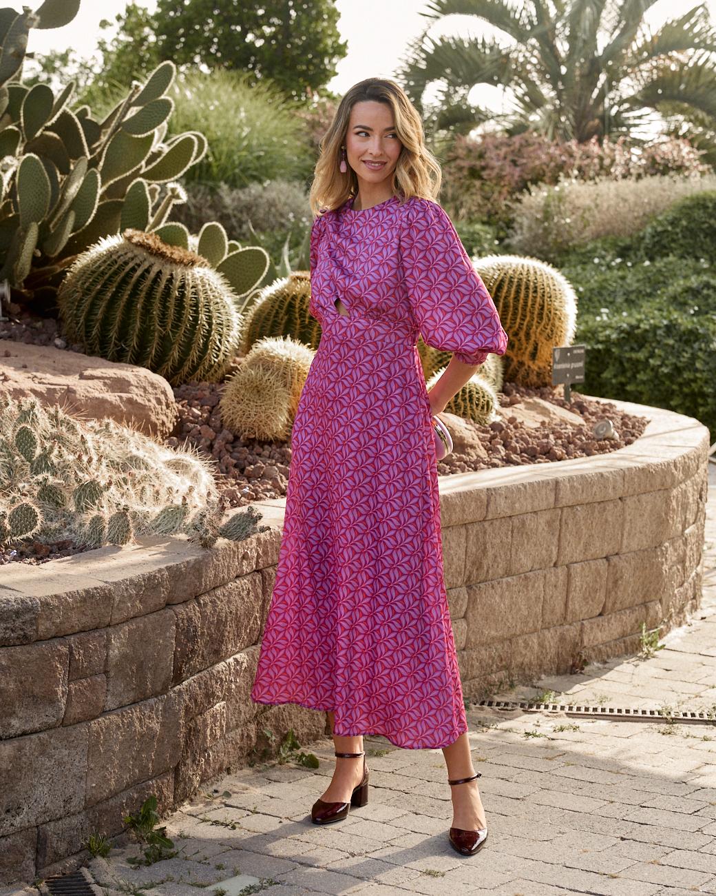 Maraba Print Dress