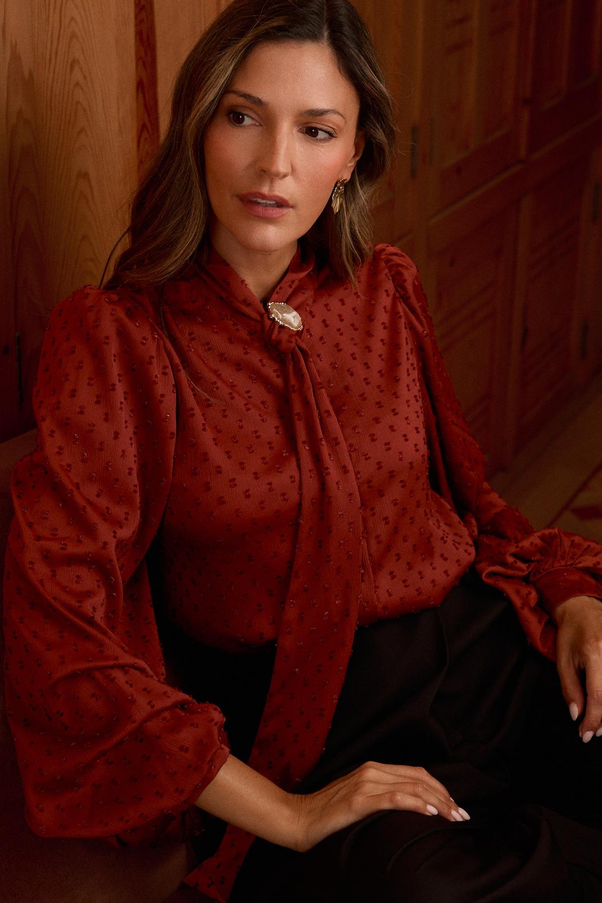 Marguerite Plumeti Blouse