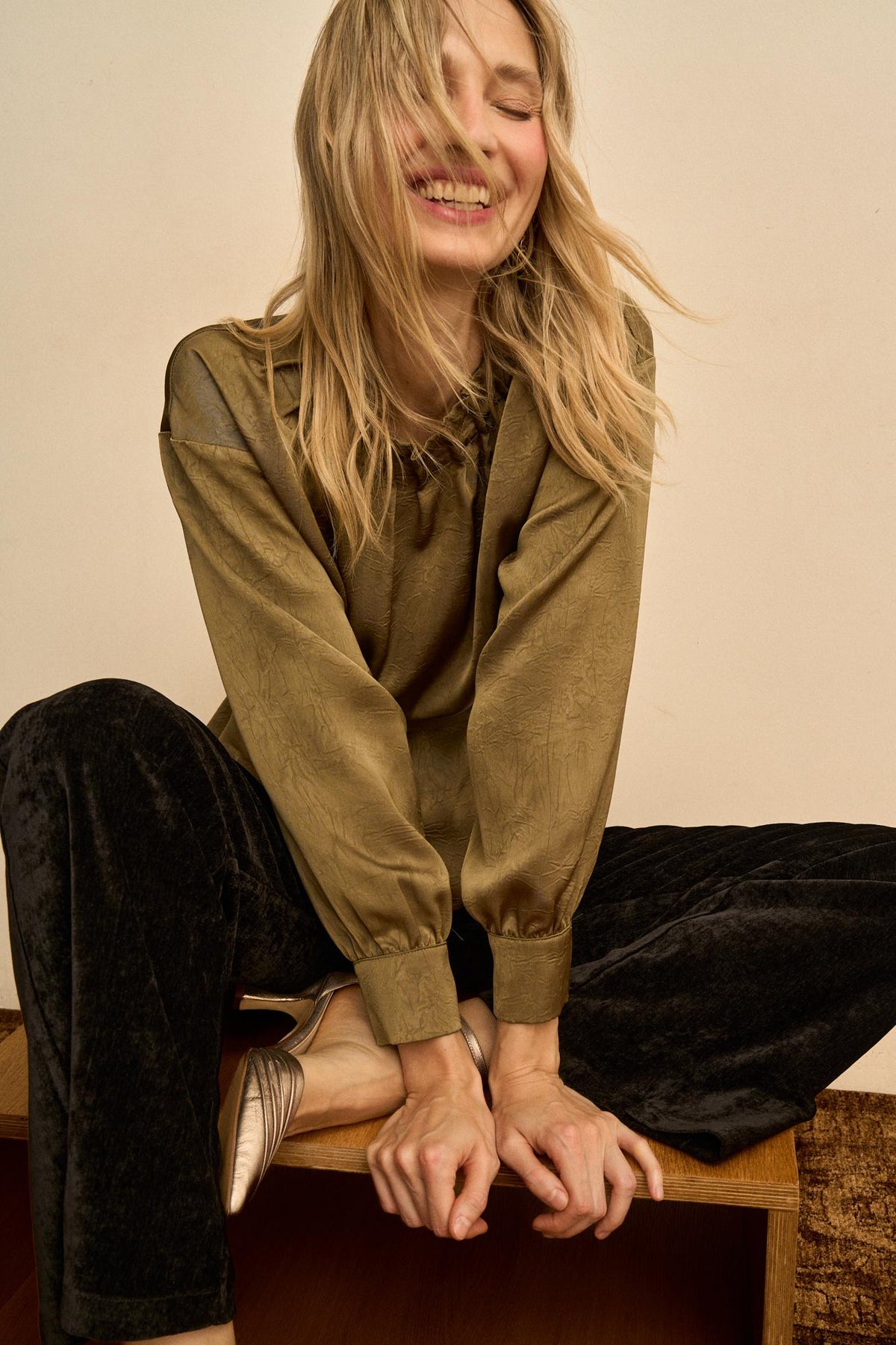 Ondine Gathered Blouse