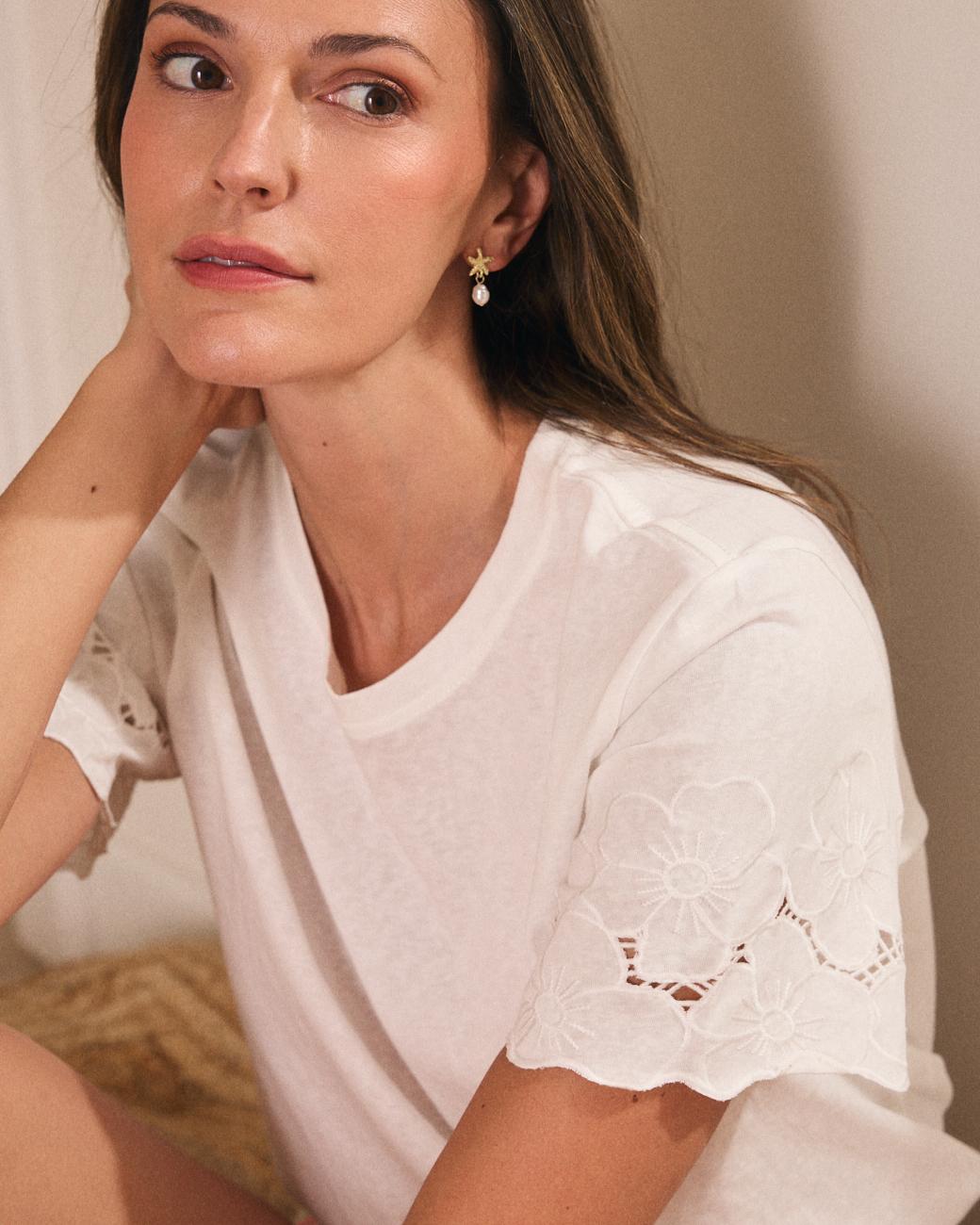 Brigitte Flowers T-shirt