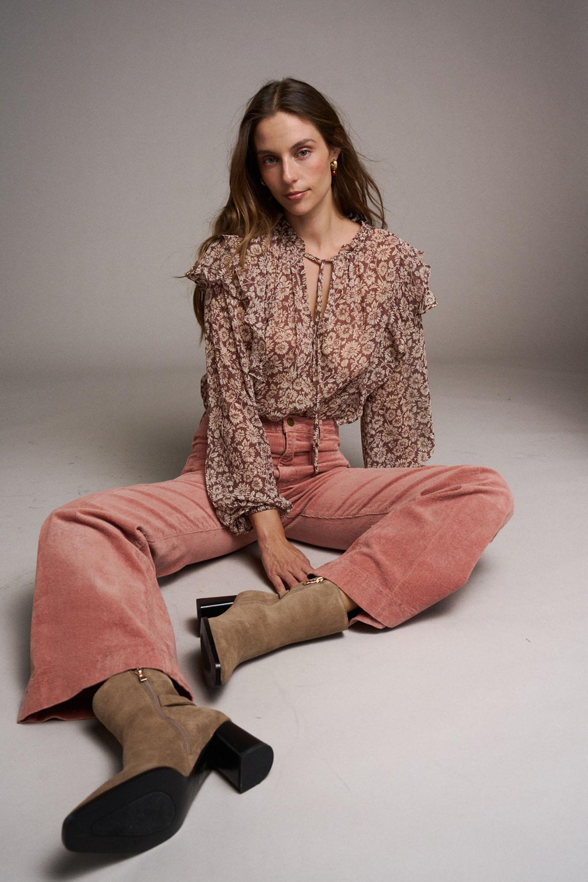 Dácil Floral Blouse