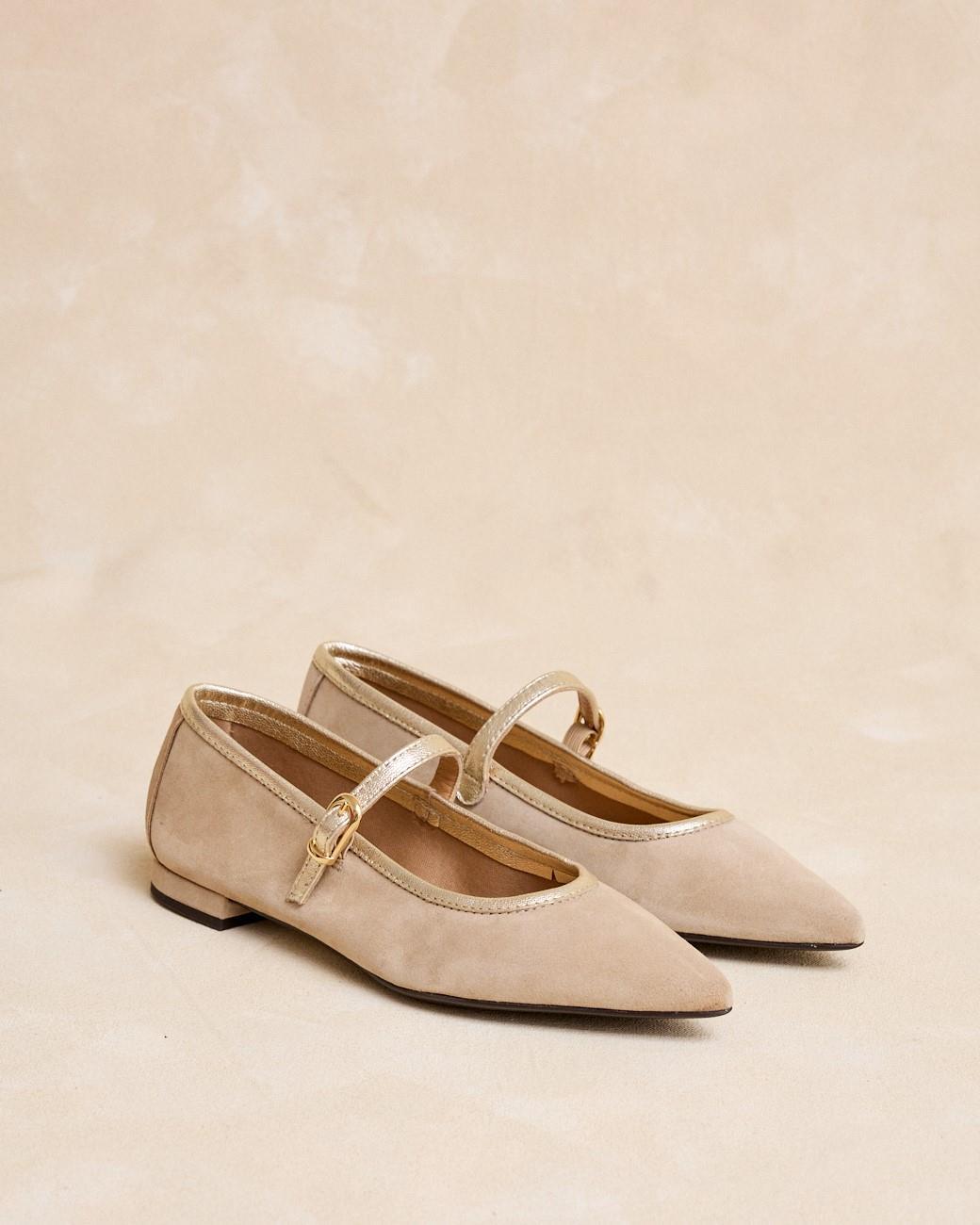 Emerila Buckle Ballerinas