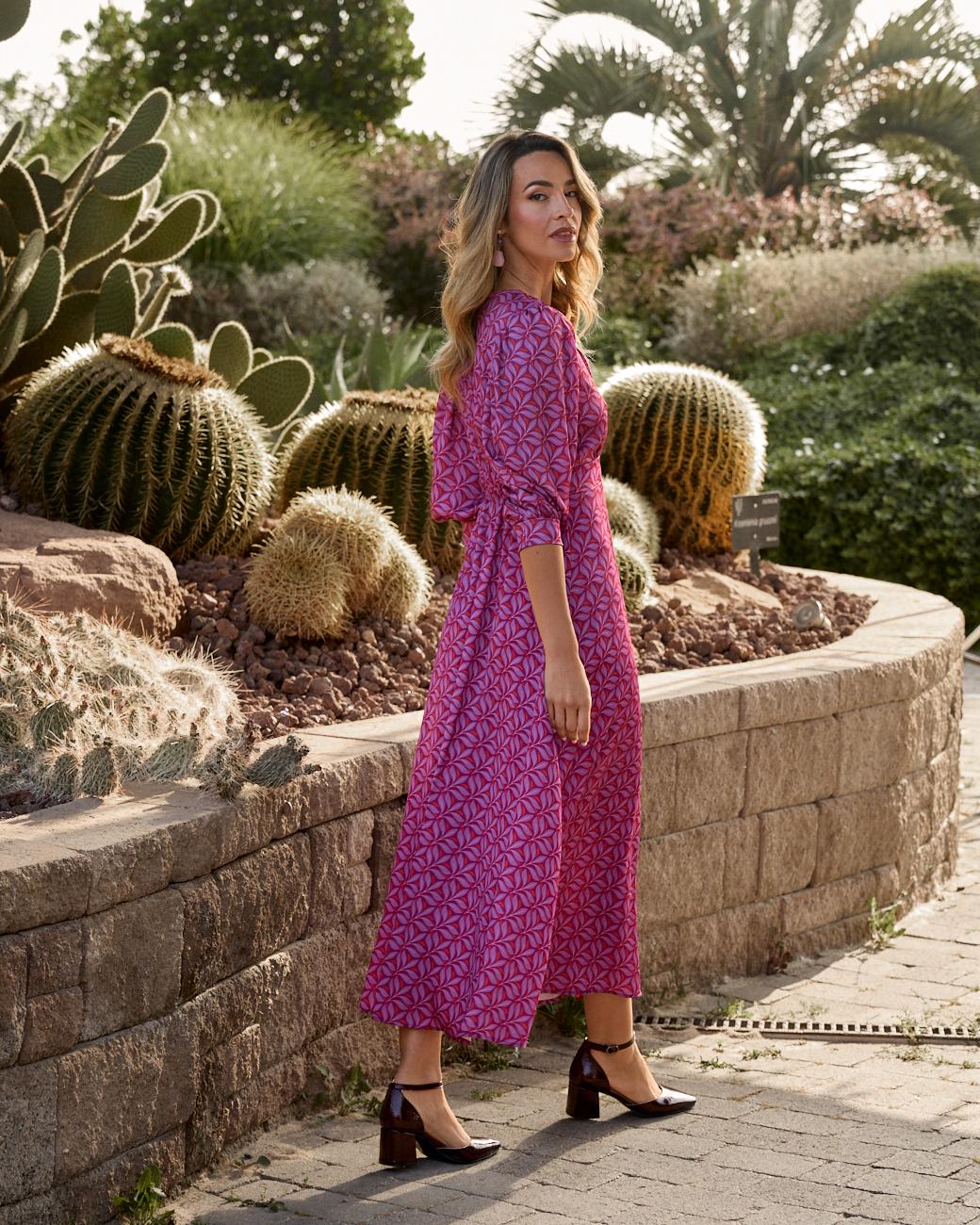 Maraba Print Dress