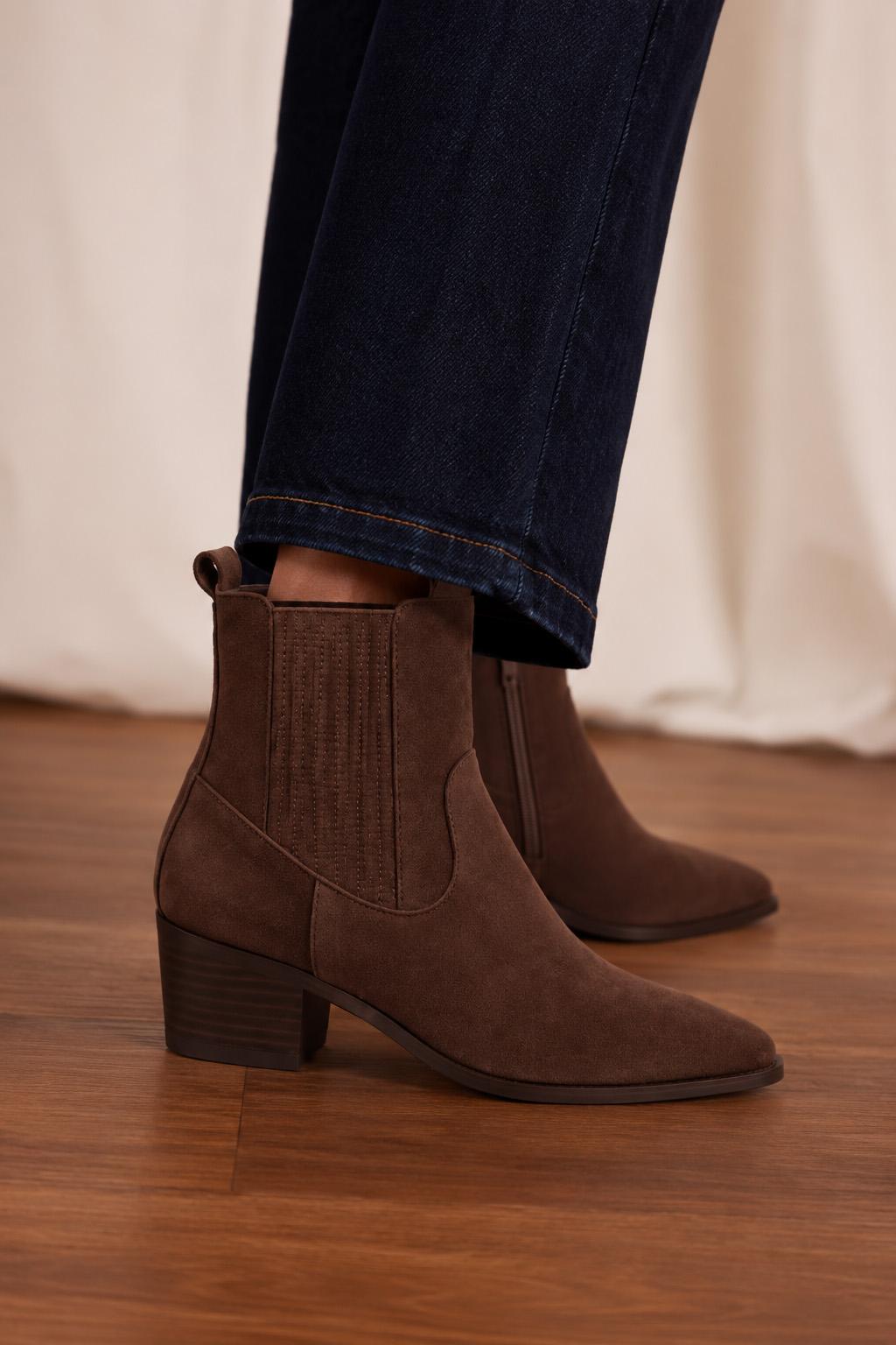 Leather Ankle Boot Kenia