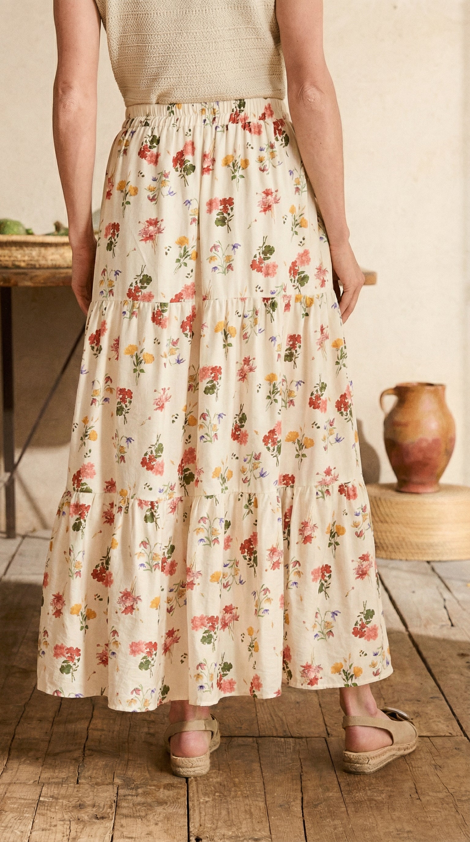 Nadia Floral Skirt