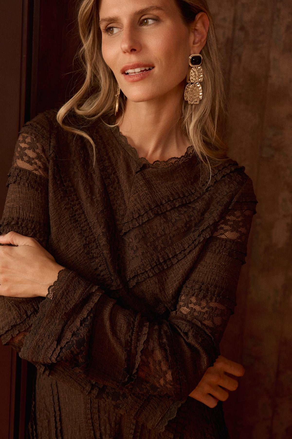 Albanta Lace Sweater