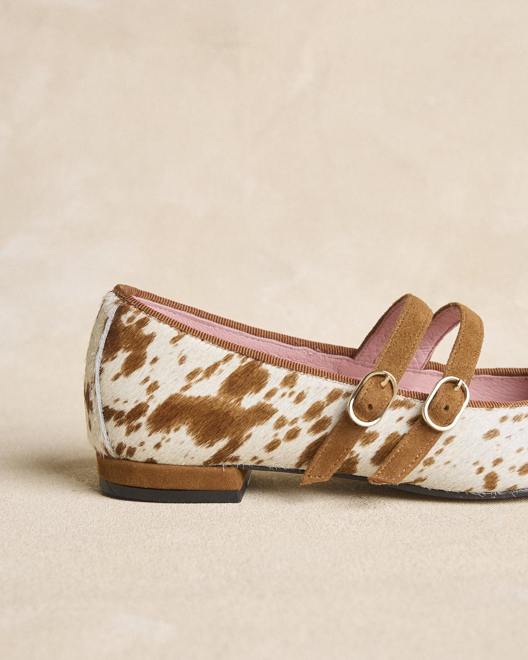 Missy Animal Print Mary Janes