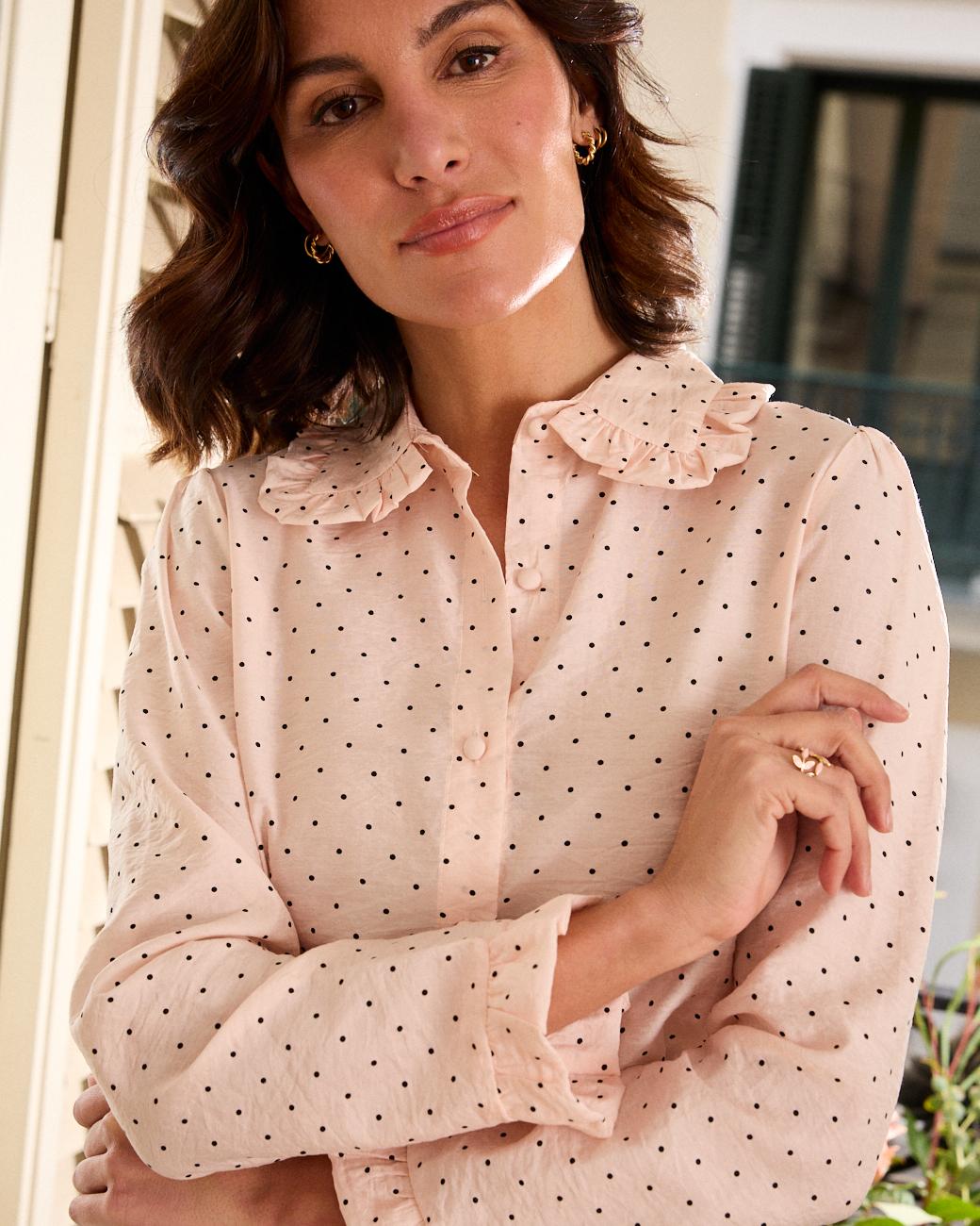 Ángela Polka Dot Shirt