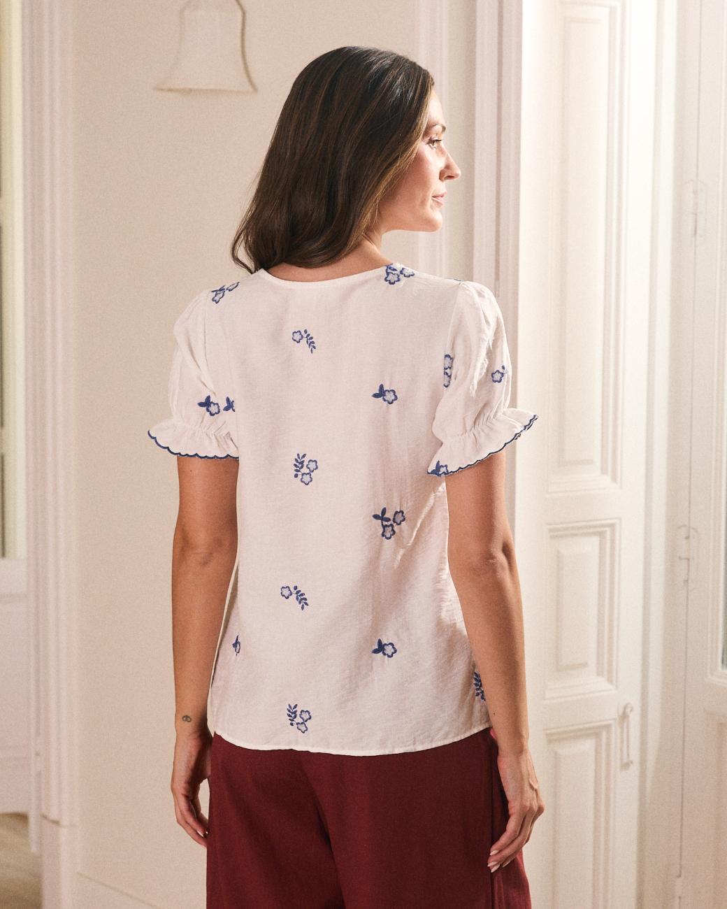 Gaia Embroidered Shirt