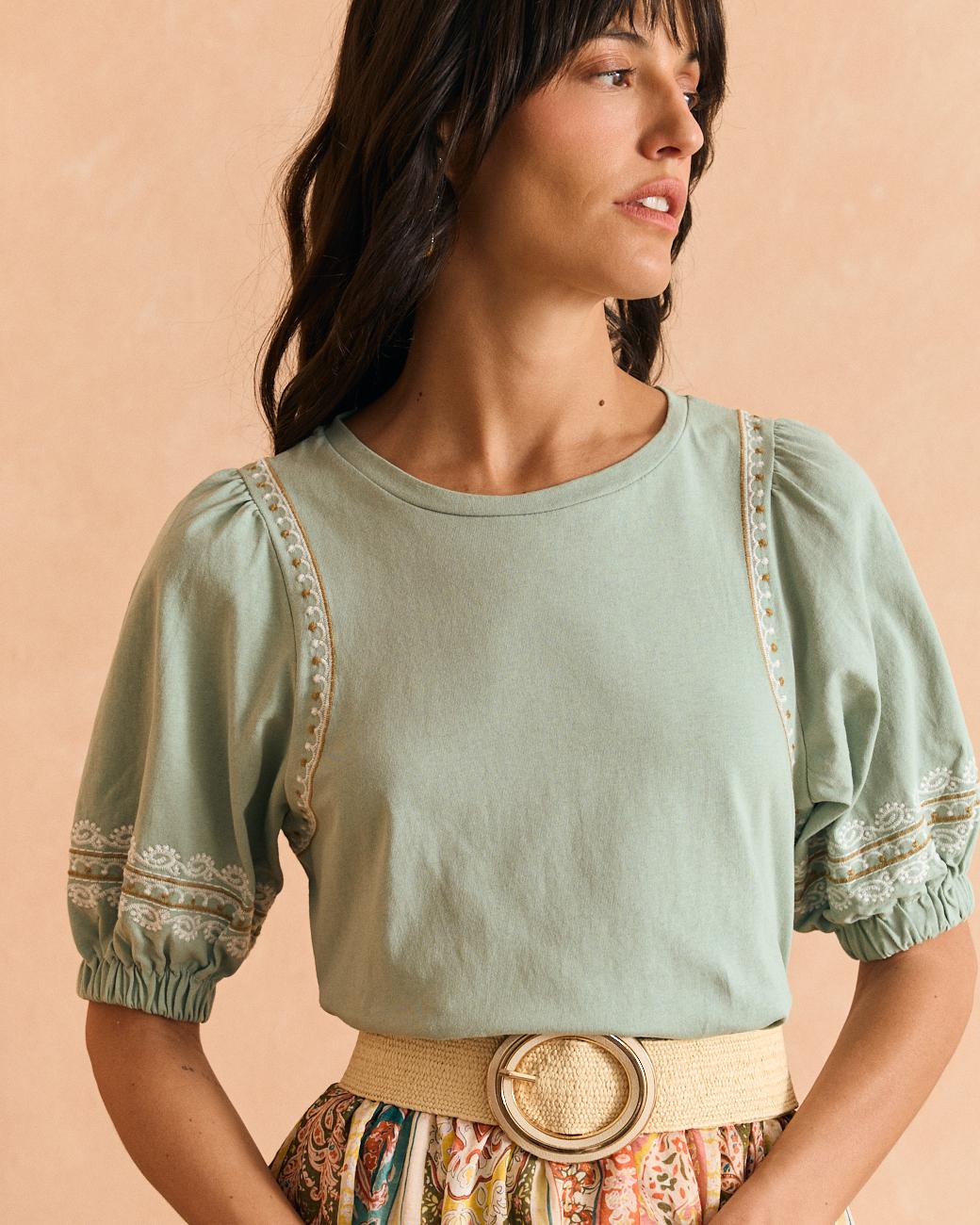 Carlota Embroidered T-Shirt