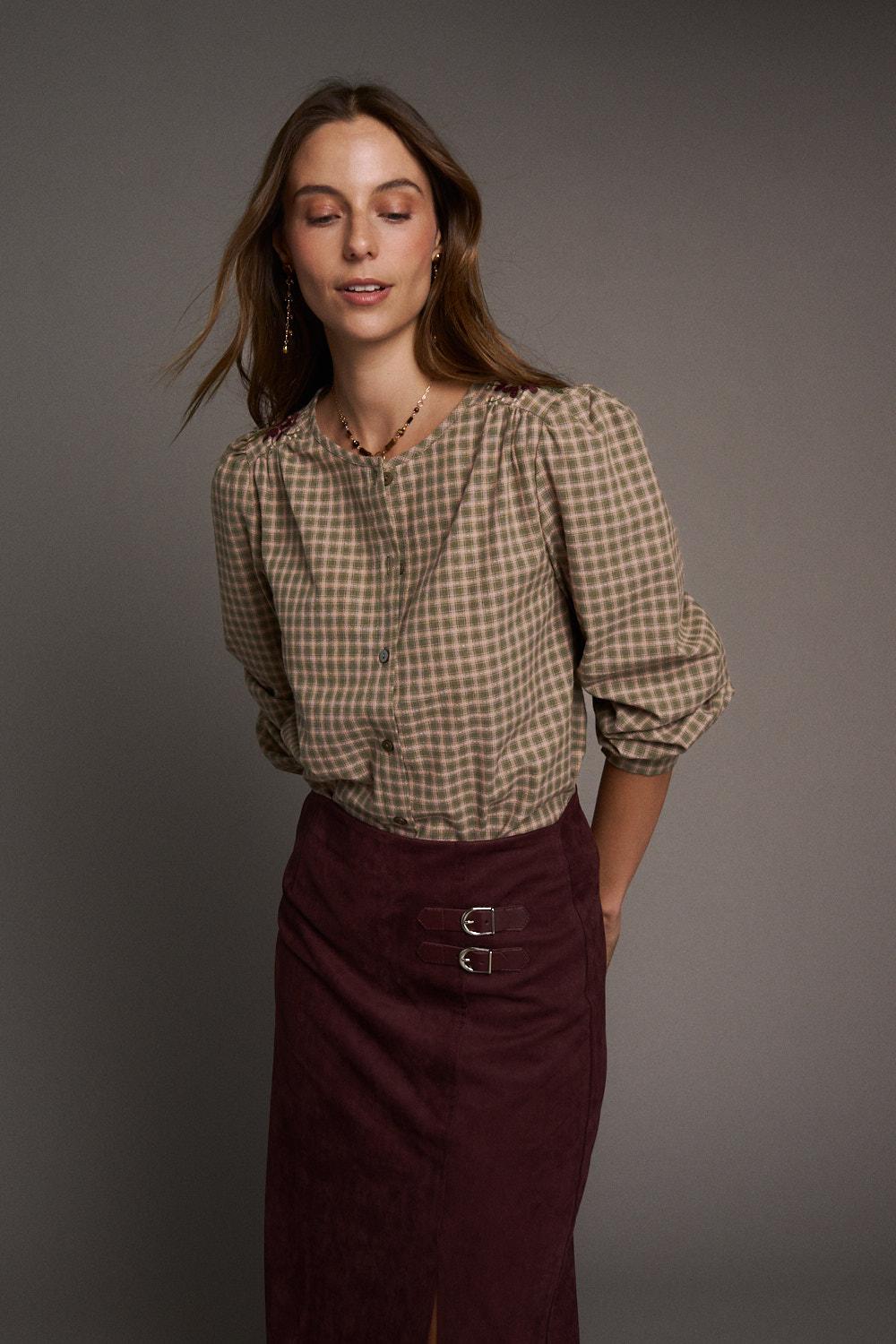 Fleur Embroidered Shirt