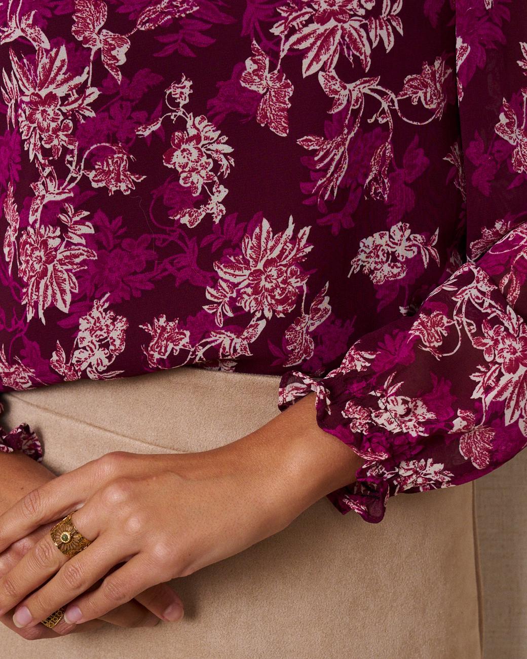 Neli Printed Blouse