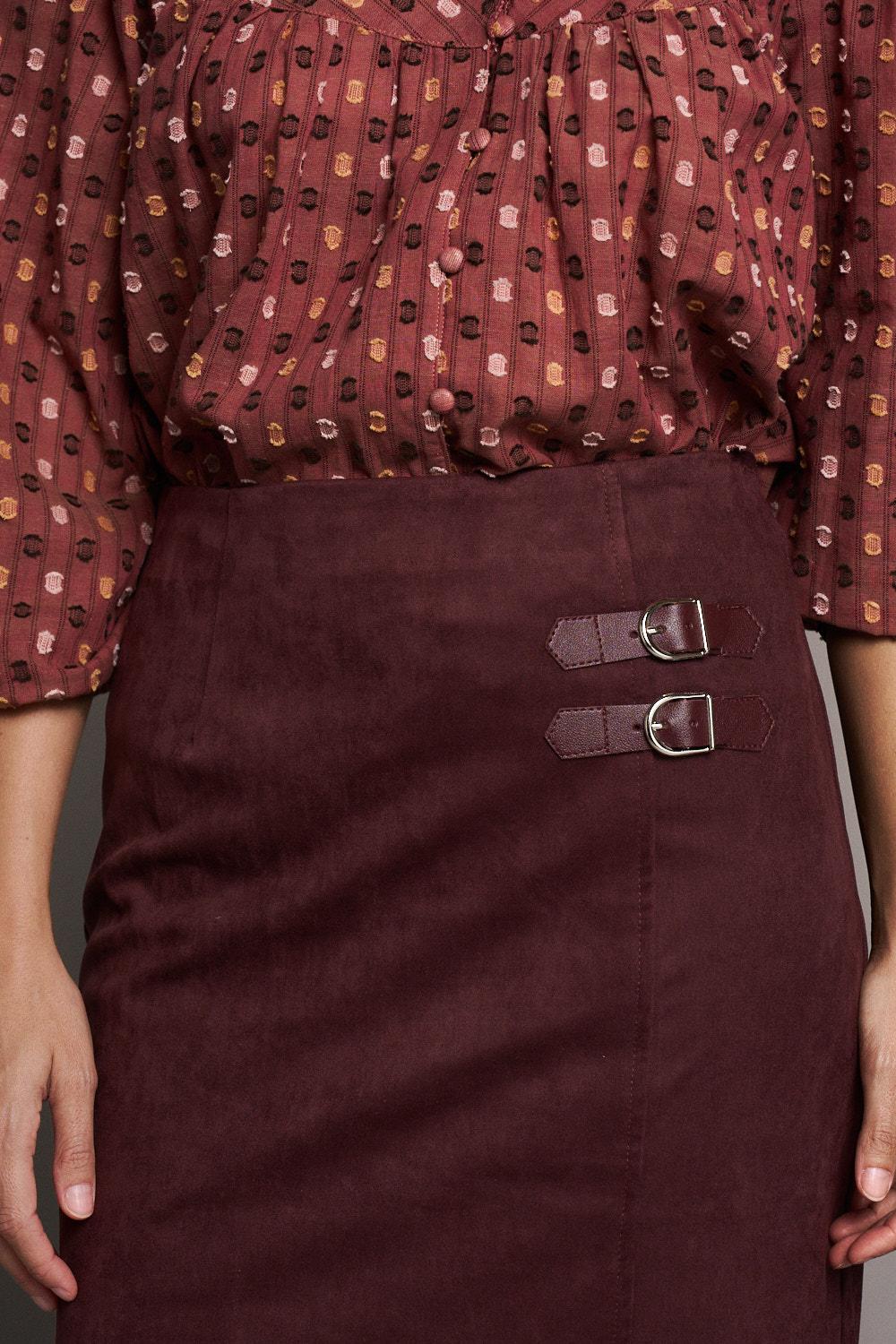 Mathilde Suede Skirt