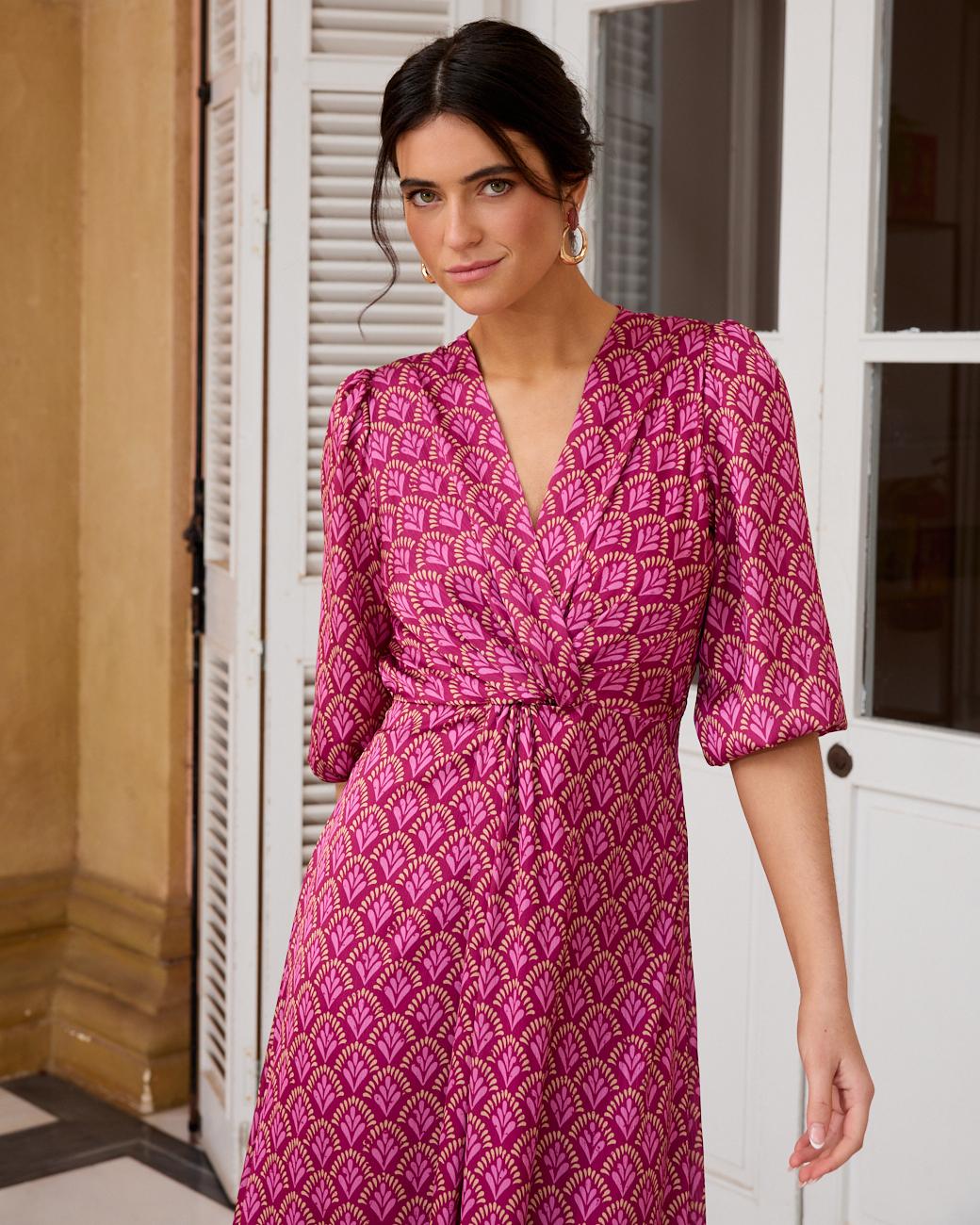Nerea Print Dress