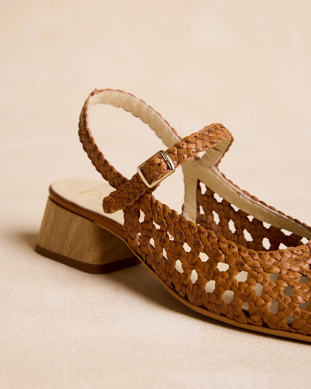 Maddi Braided Backless Shoe
