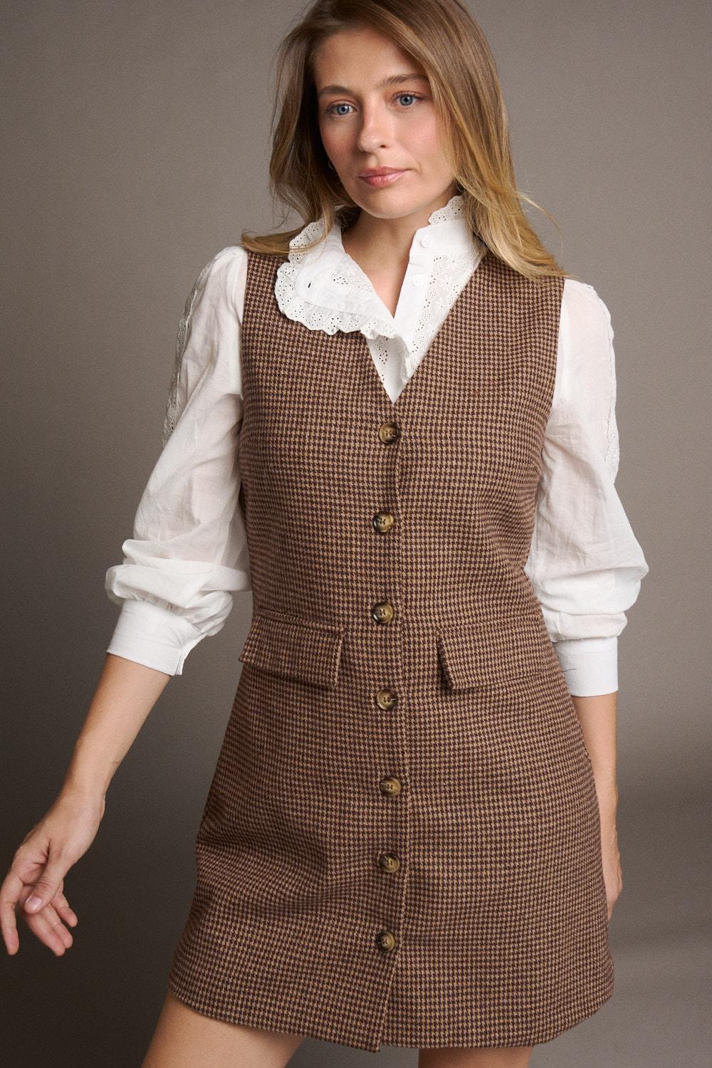 Auri Pinafore Dress