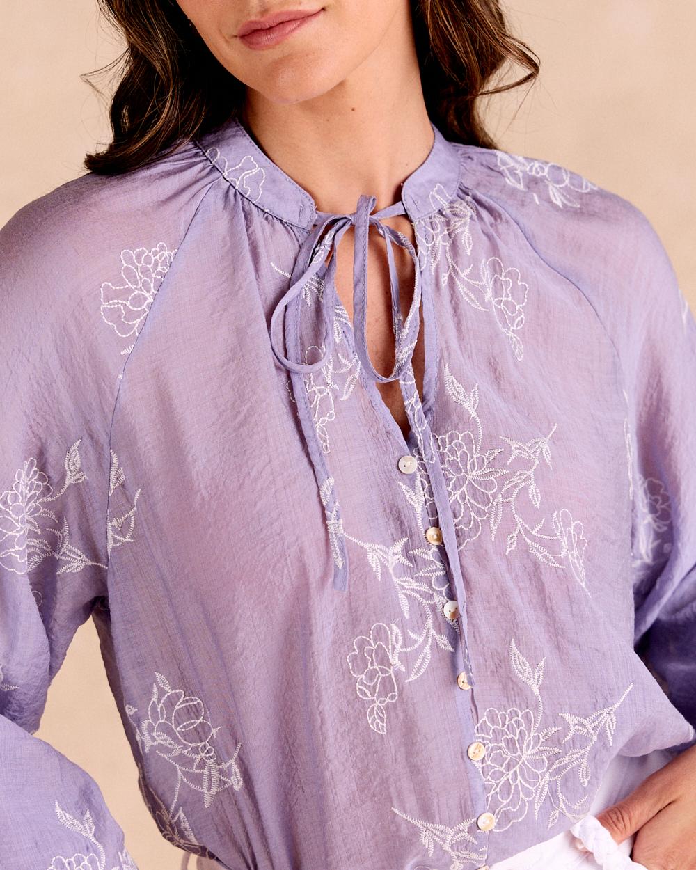 Diane Embroidered Blouse
