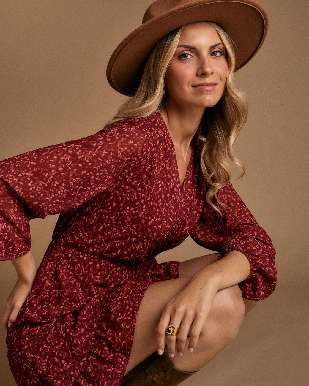 Nati Wrap Dress