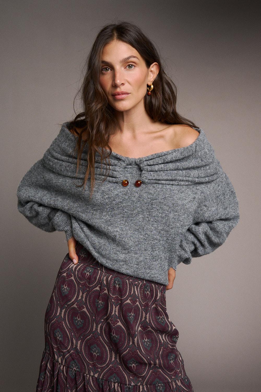 Gray Susi Sweater