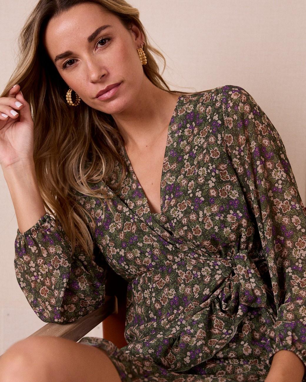 Carnation Flowers Dress