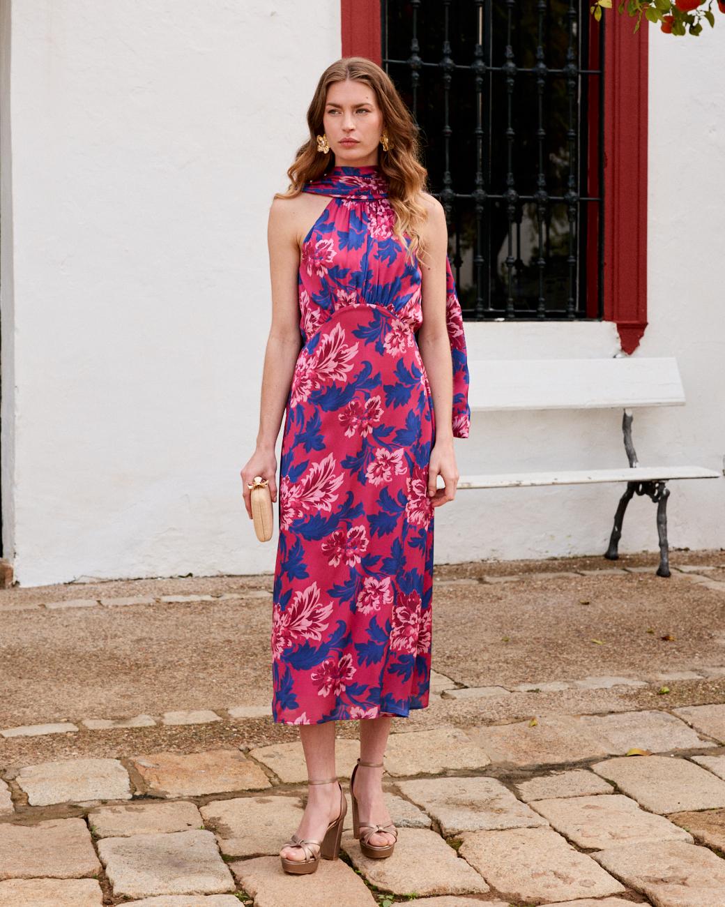 Claren Halter Dress