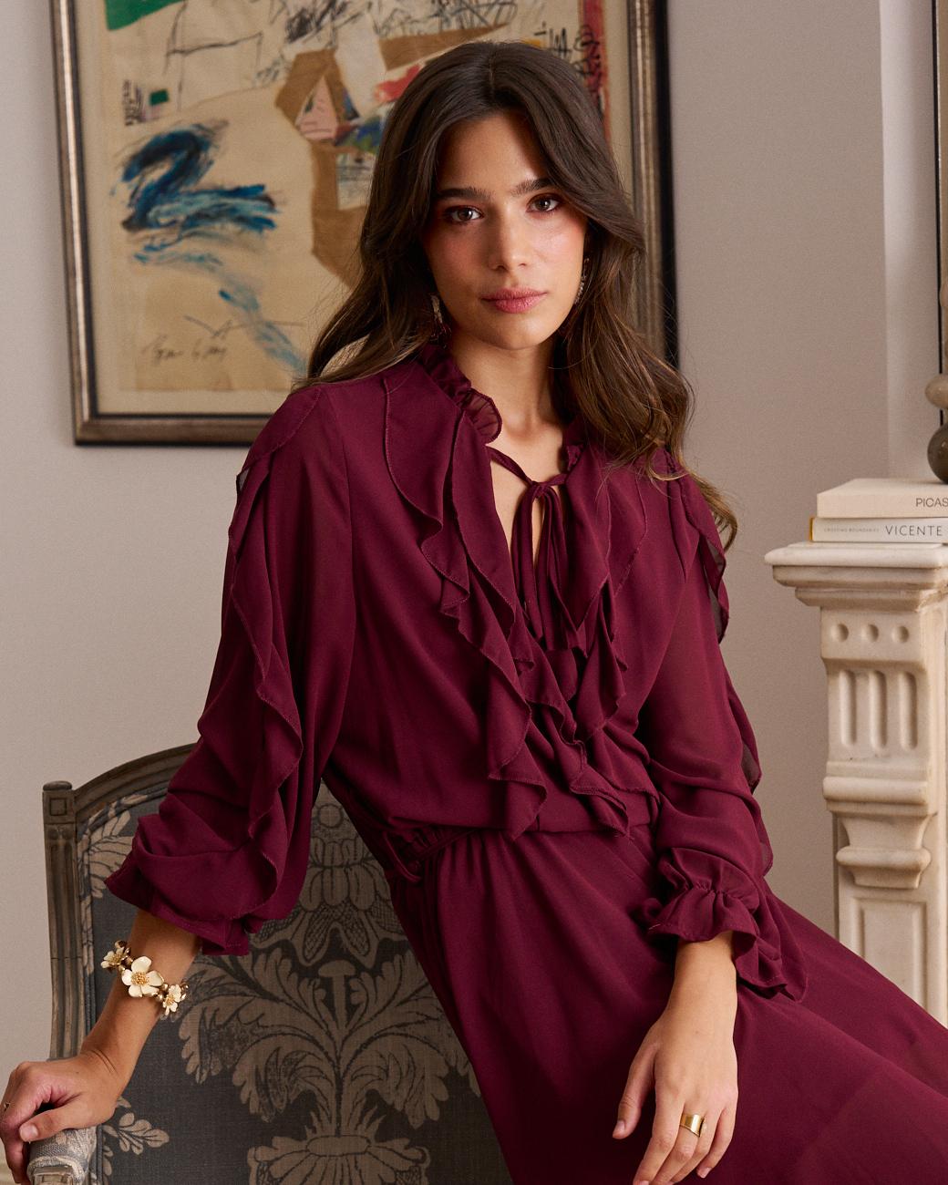 Vivi Ruffle Dress