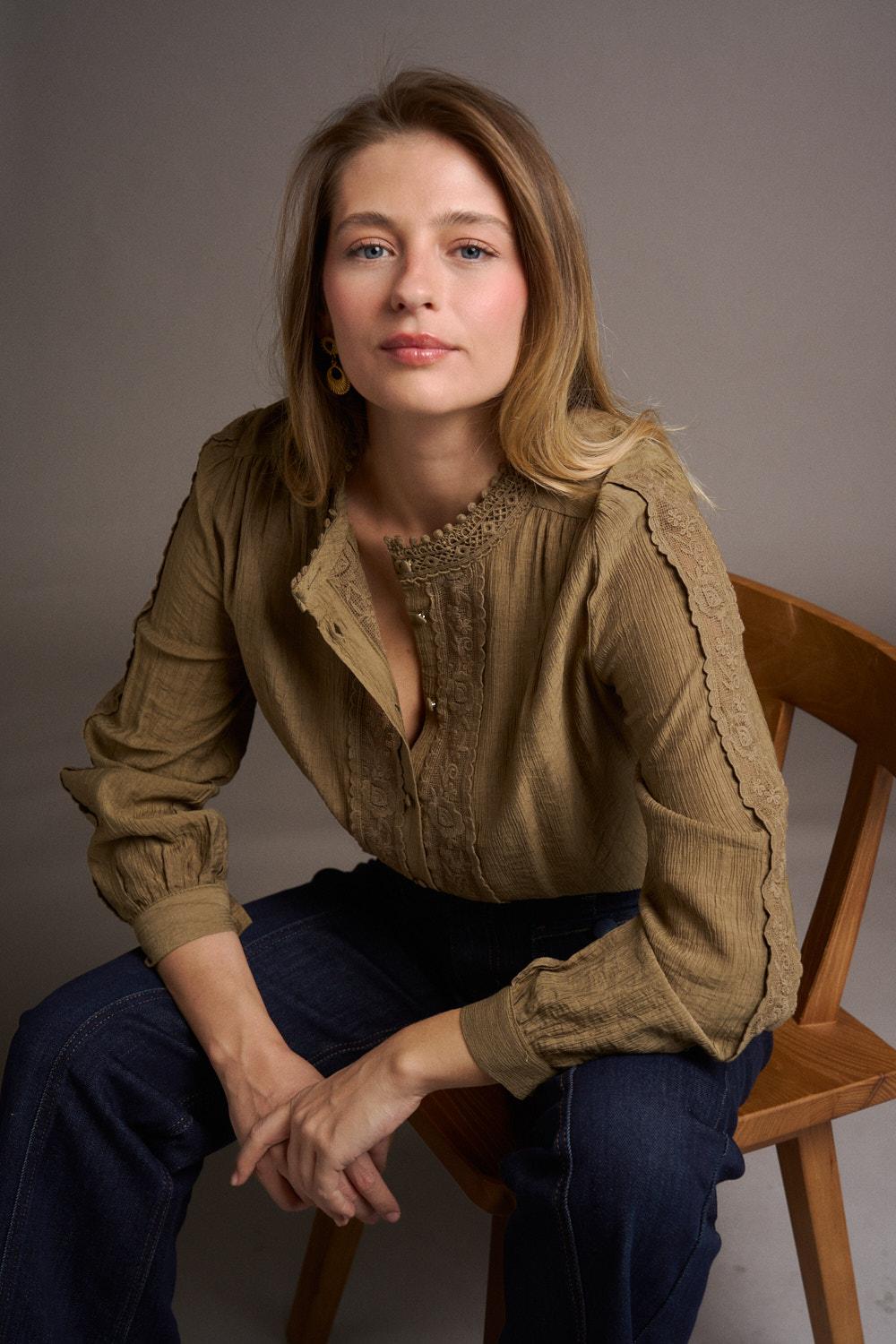 Léonie Lace Shirt