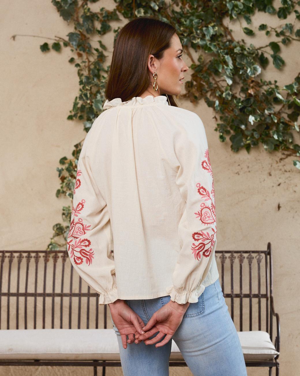 Martina Embroidered Shirt