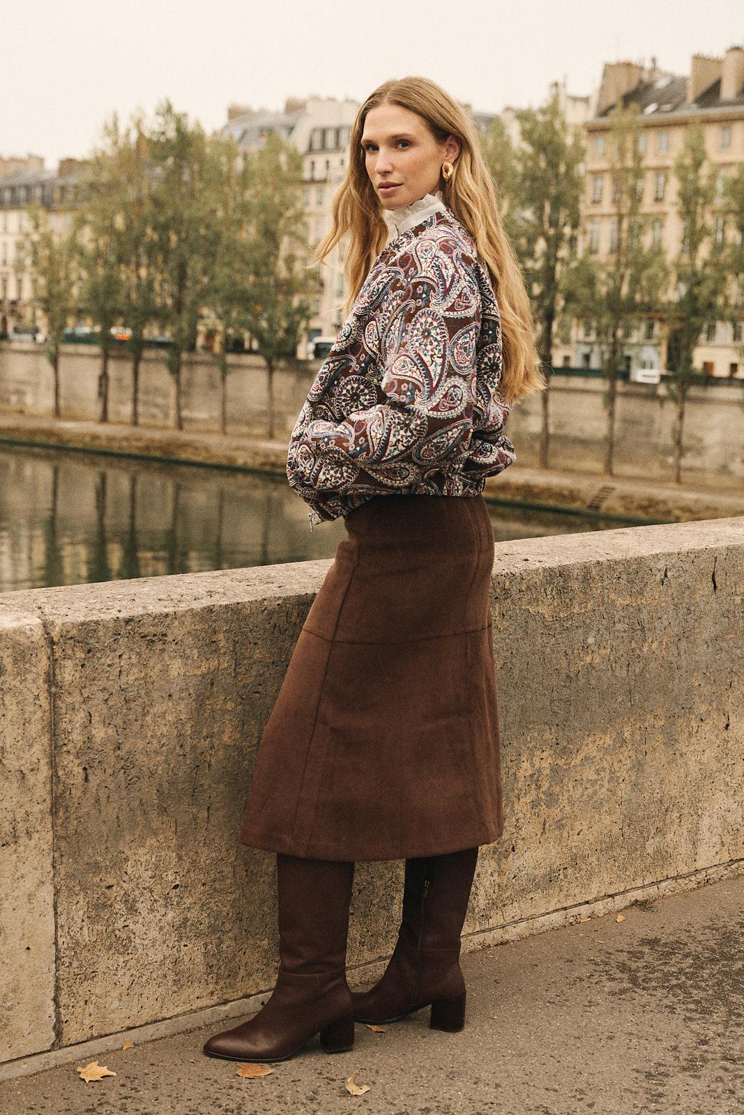 Chaqueta Paisley Adèle