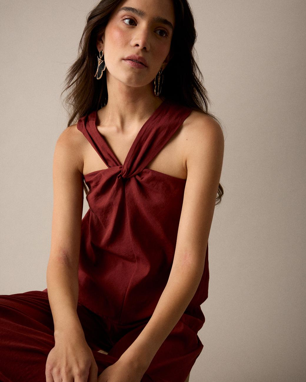 Laila Knot Top