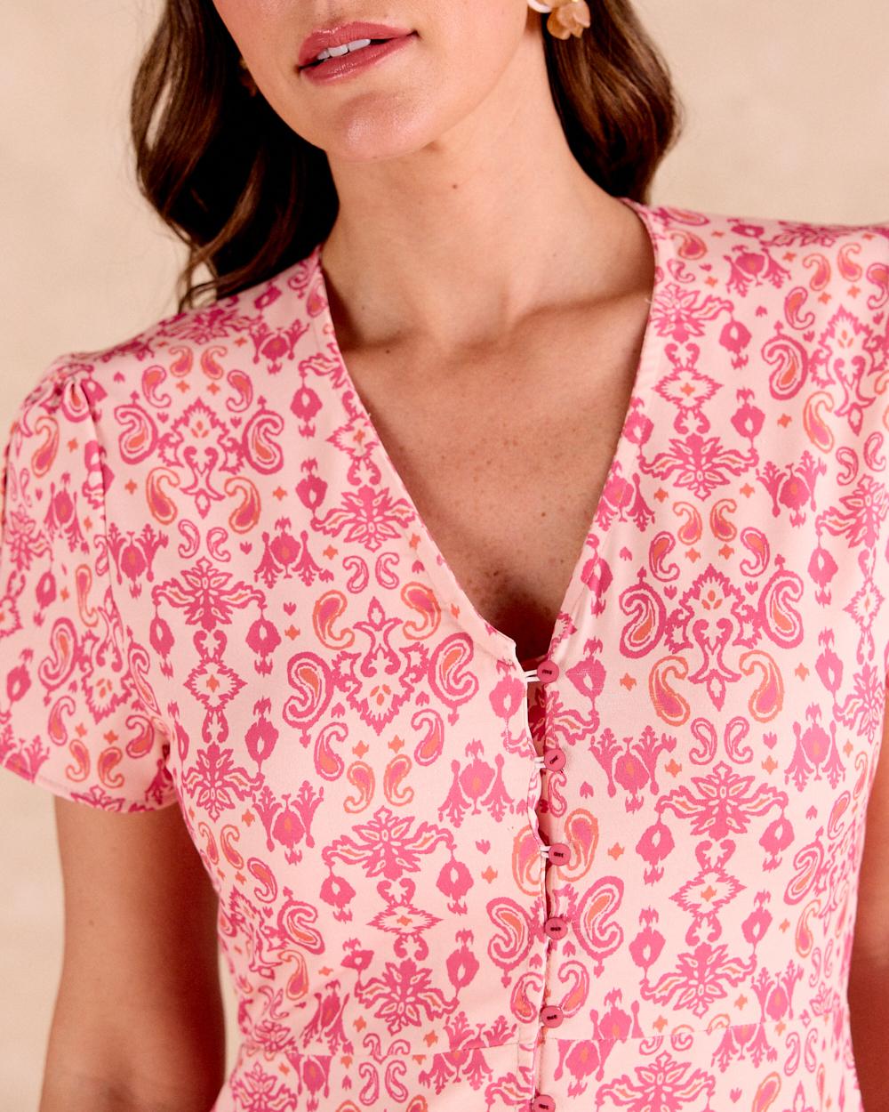Damasco Flowers Dress