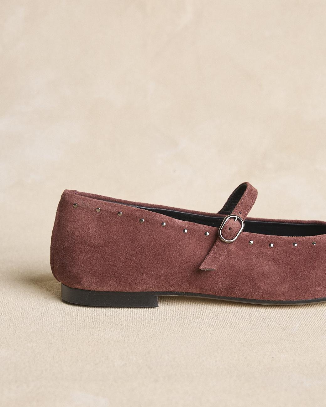 Shanna Leather Strap Mary Janes