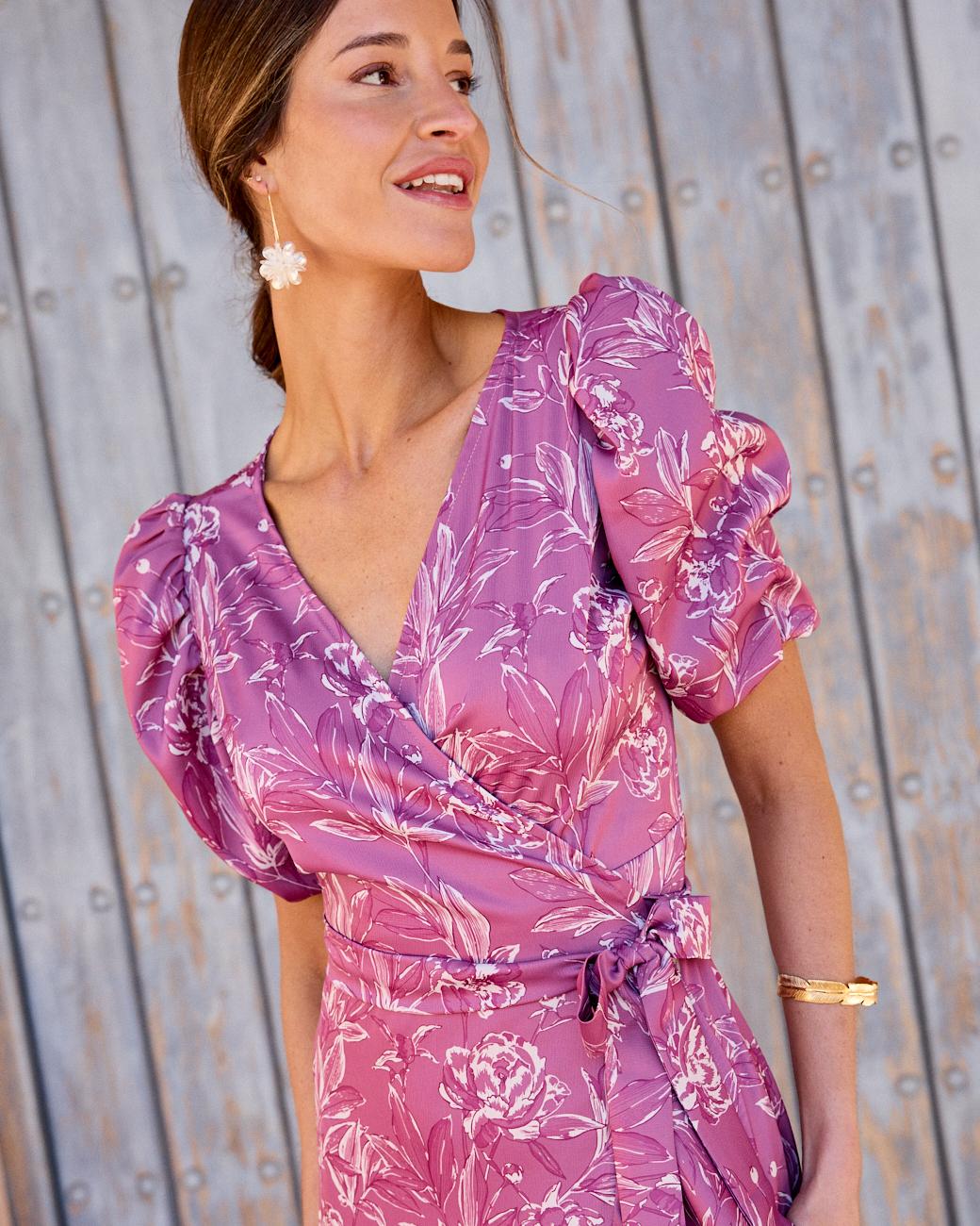 V-Neck Dress Violetta