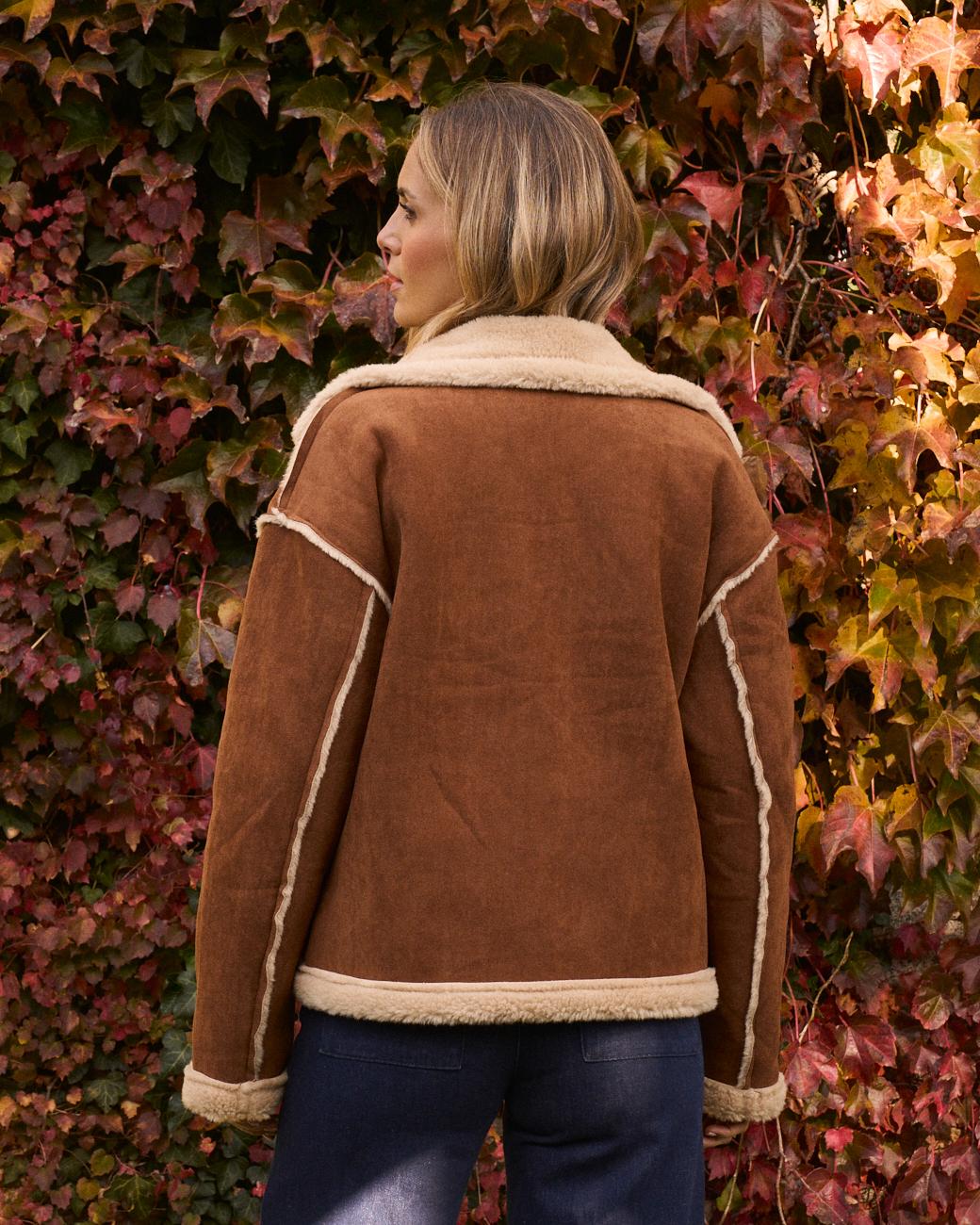 Laura Shearling Coat