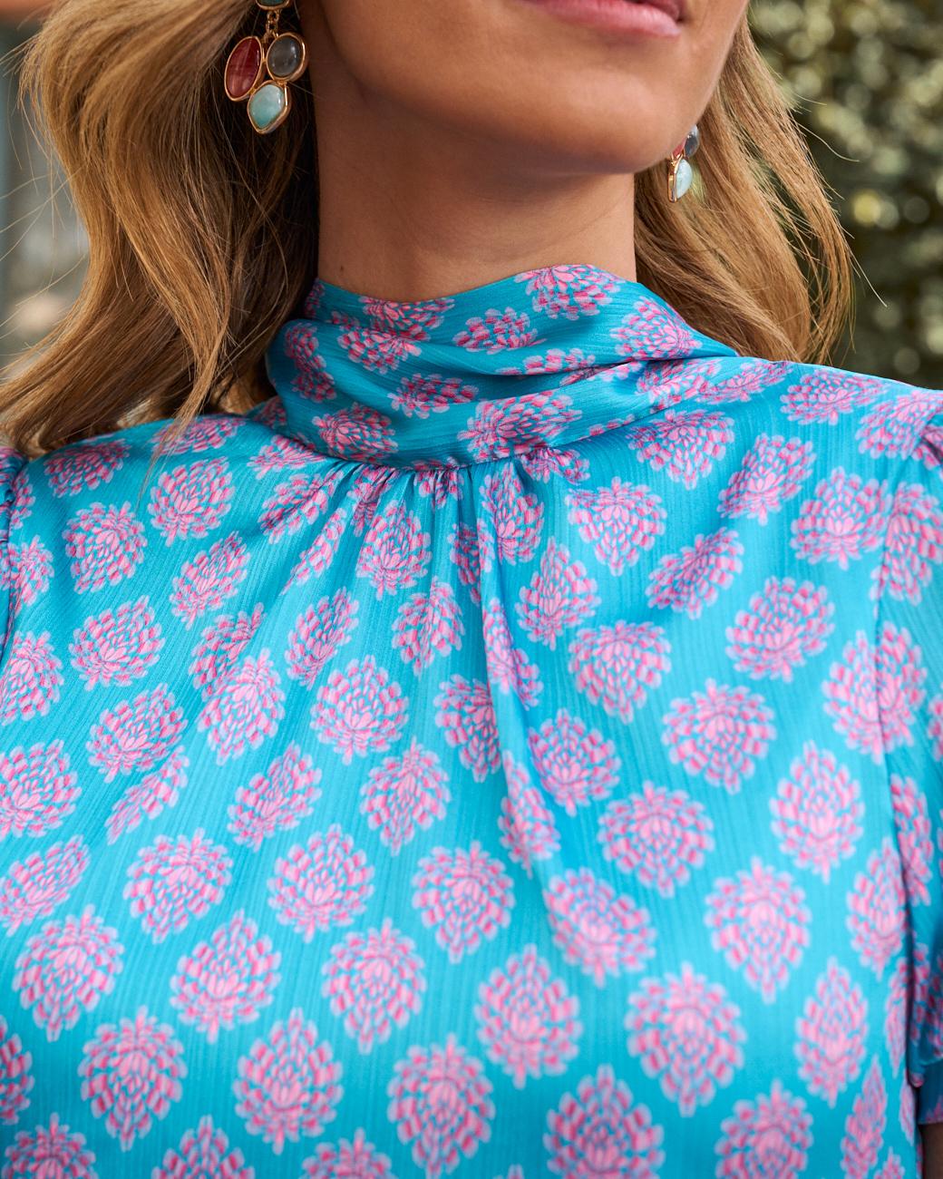 Helena Print Dress