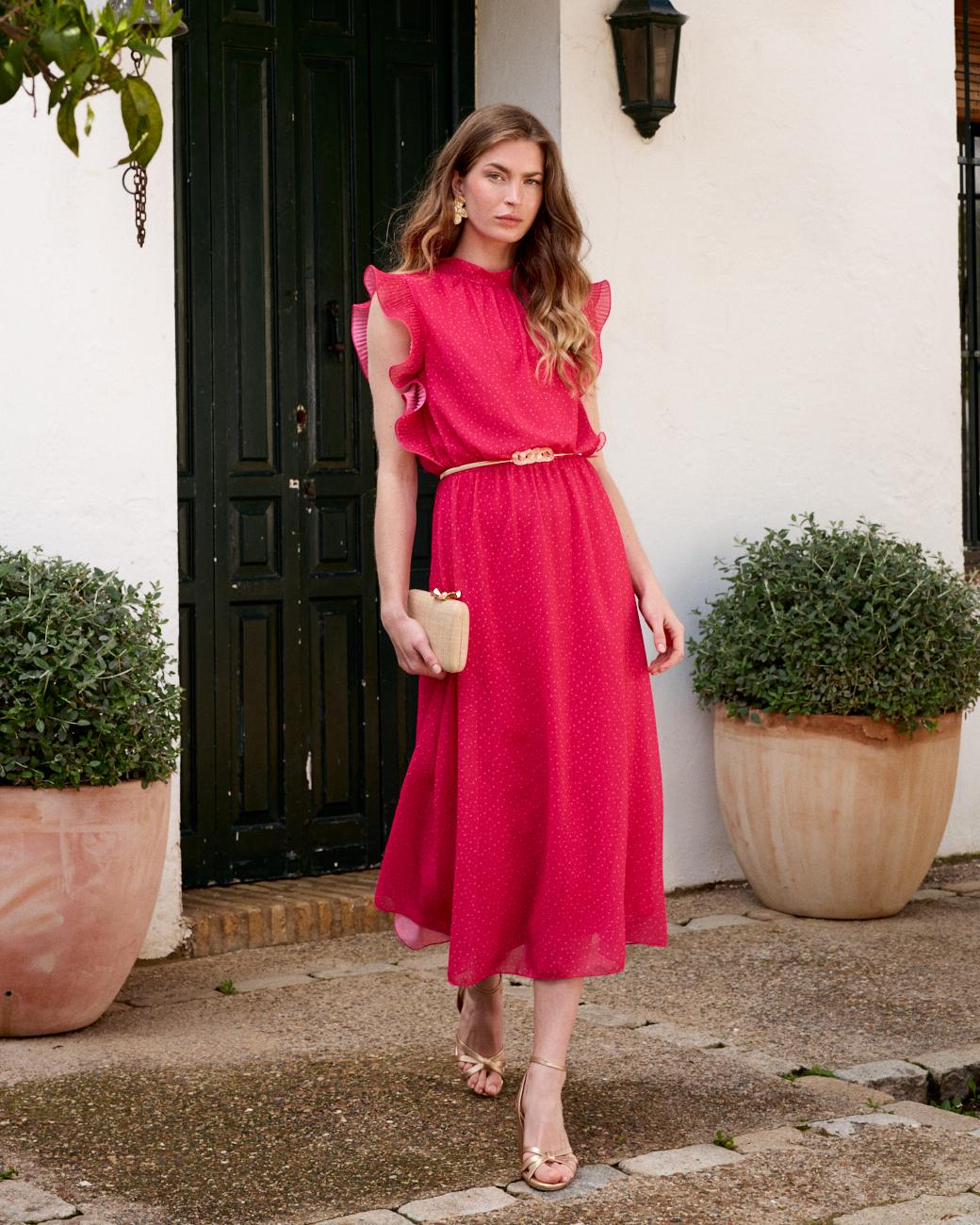 Zelia Ruffled Dress