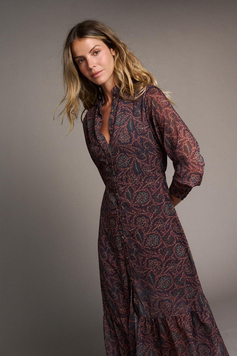 Sofía Flowers Dress