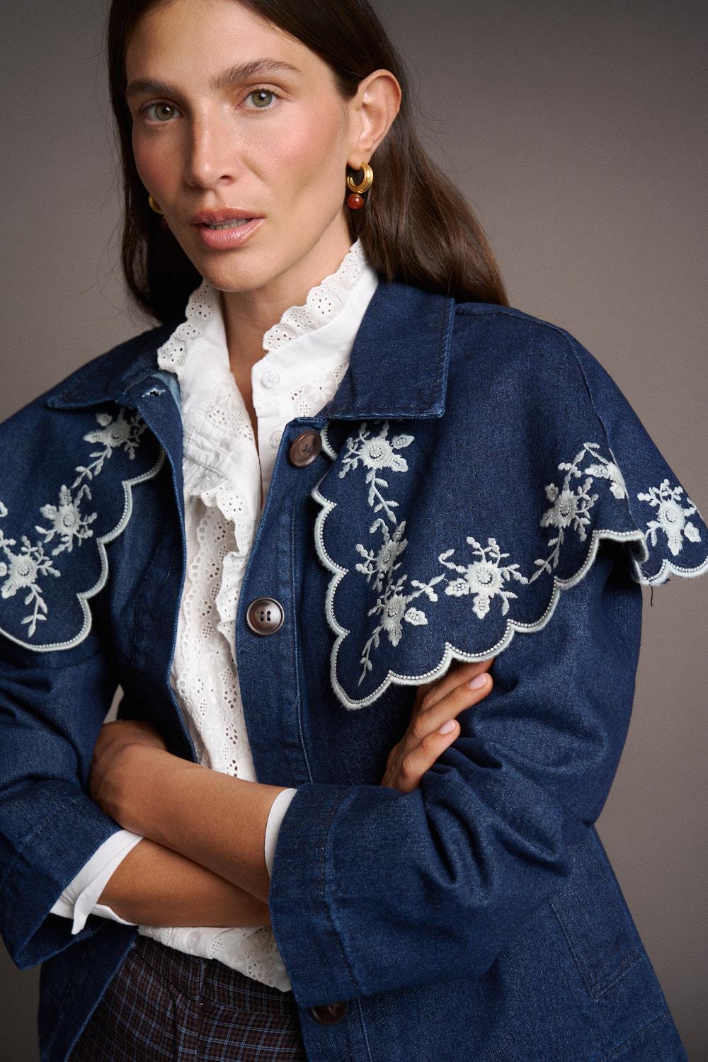 Sobrecamisa Bordado Vivienne