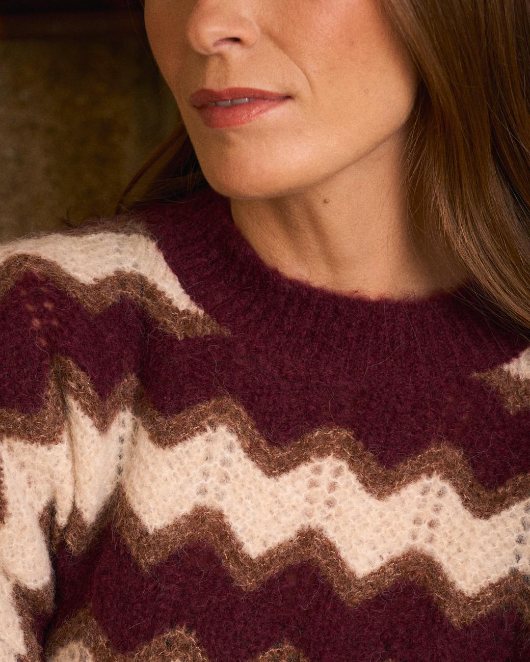 Noelia Zigzag Sweater