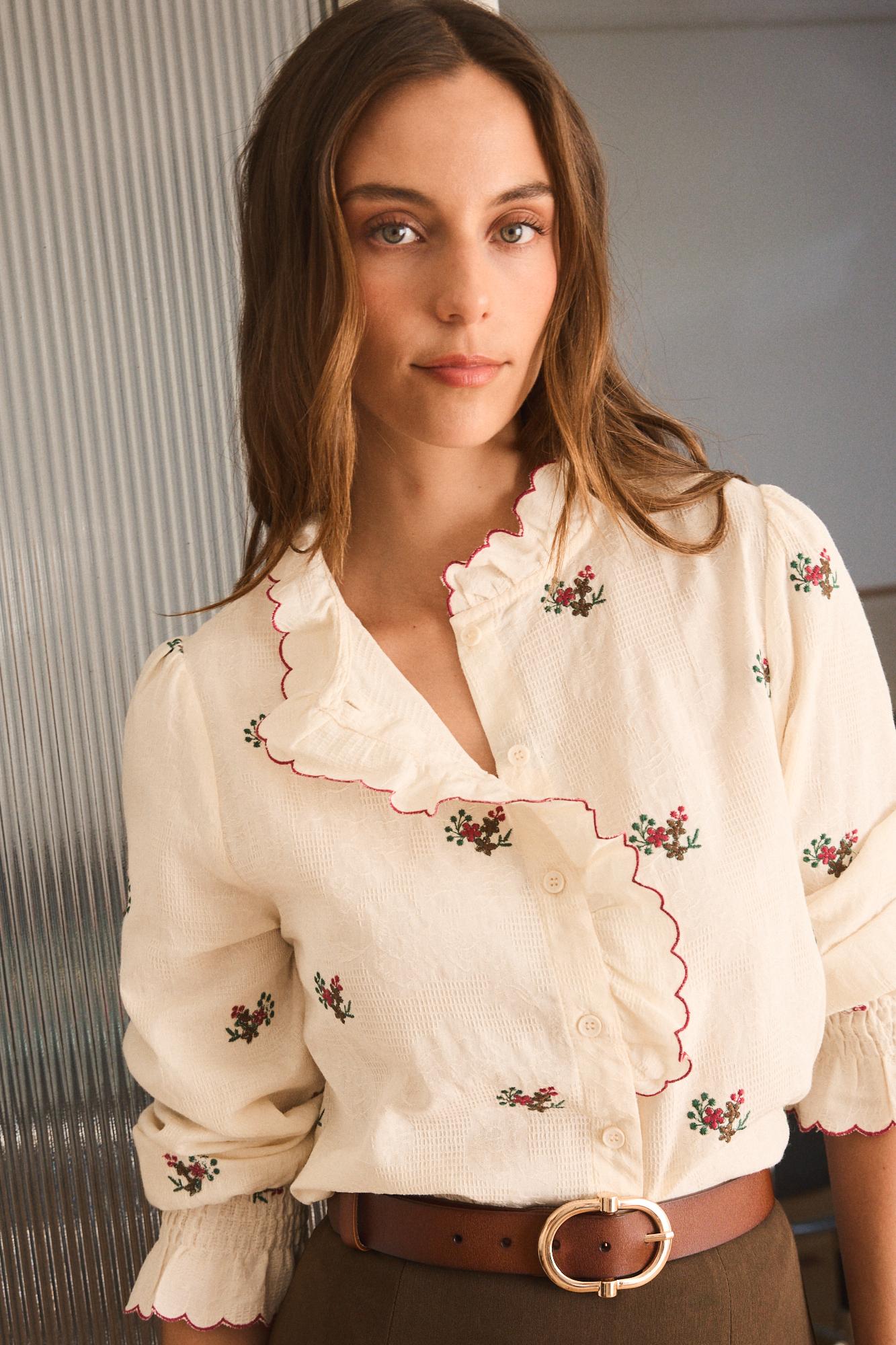 Camisa Flores Halo