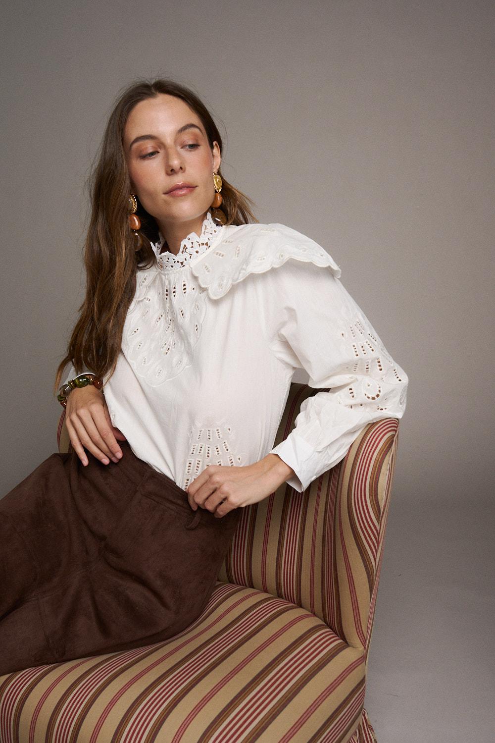 Apolline Embroidered Shirt