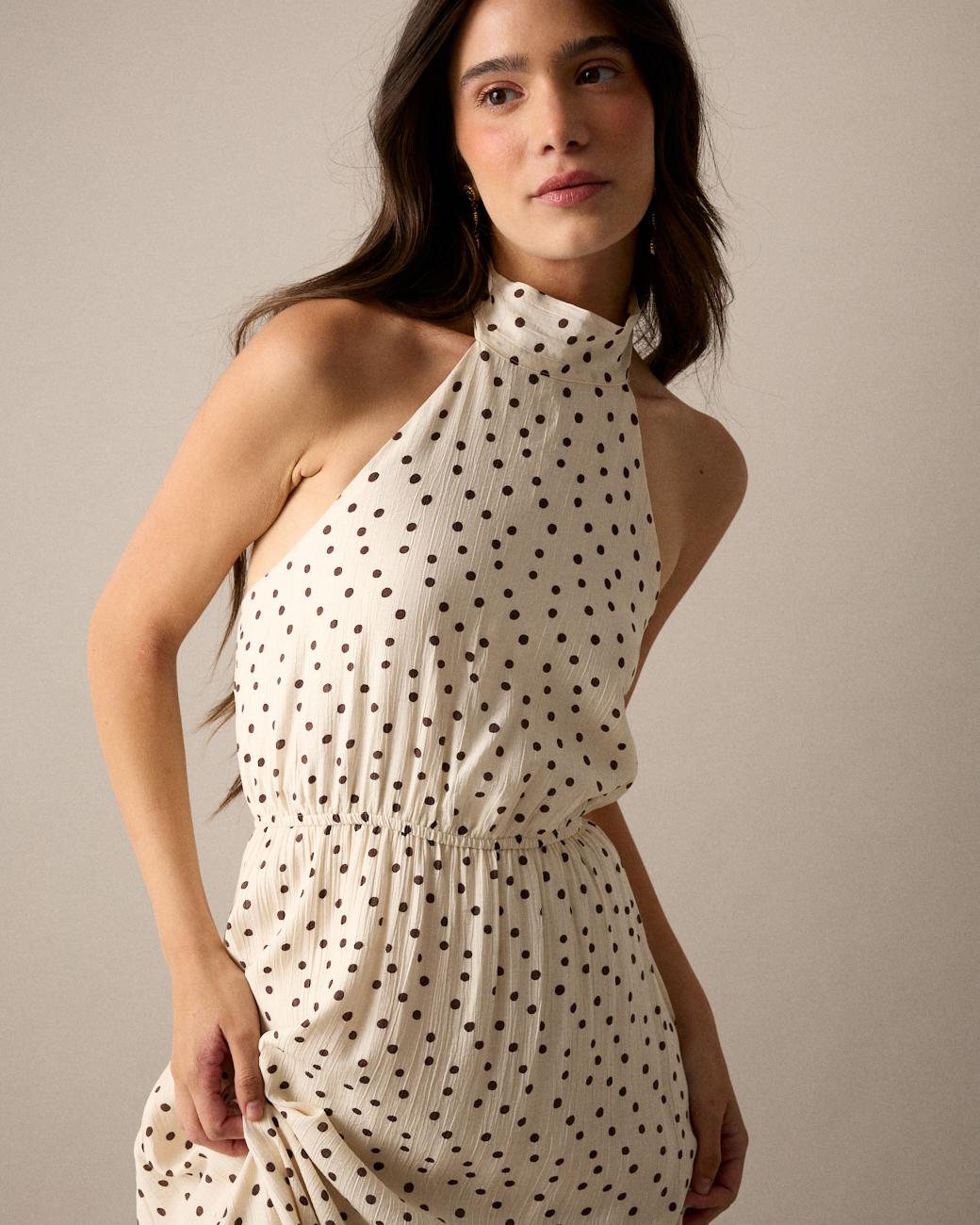 Luz Polka Dot Dress
